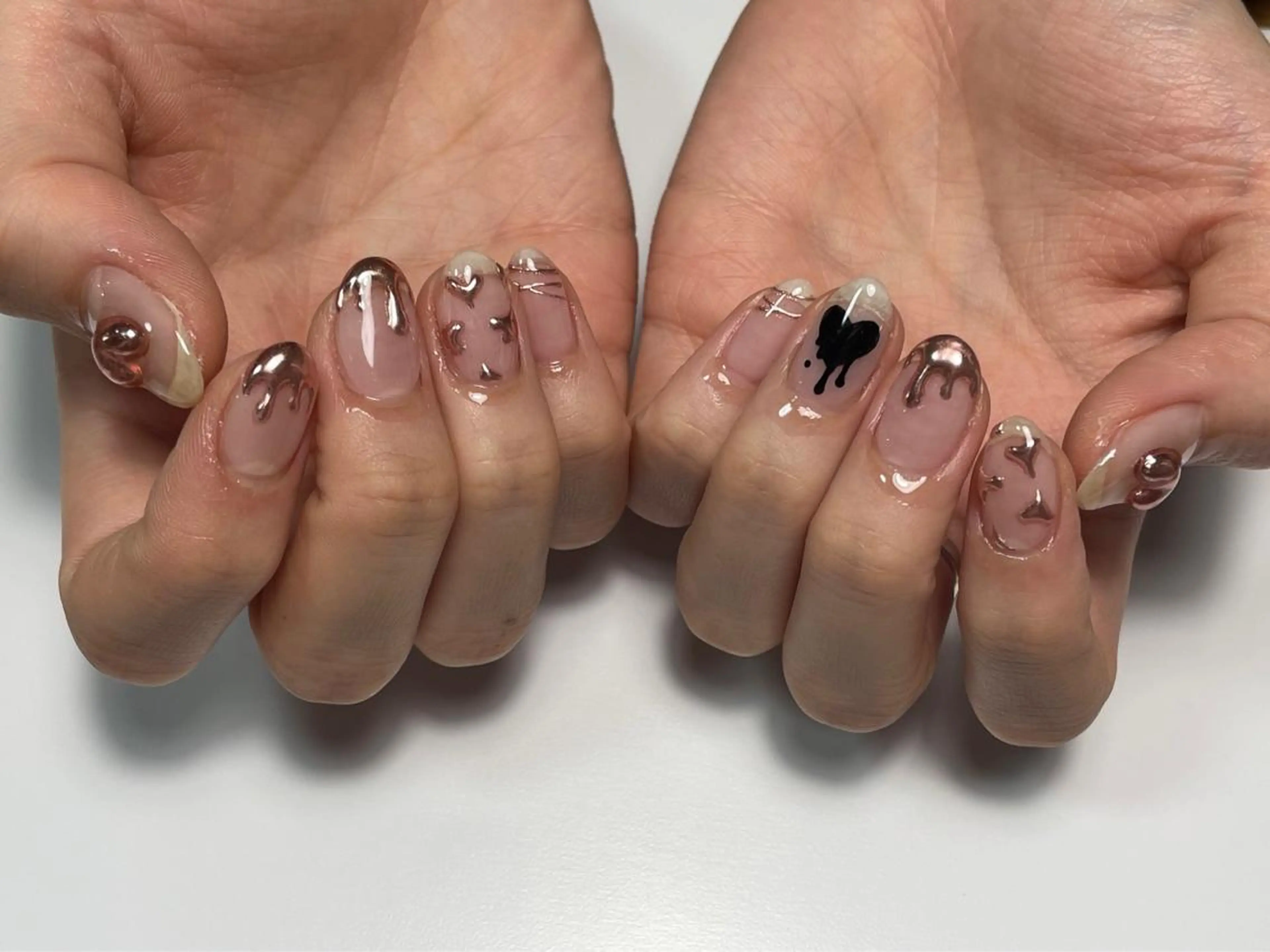 ネイル lucky nail 歌舞伎町のネイルデザイン