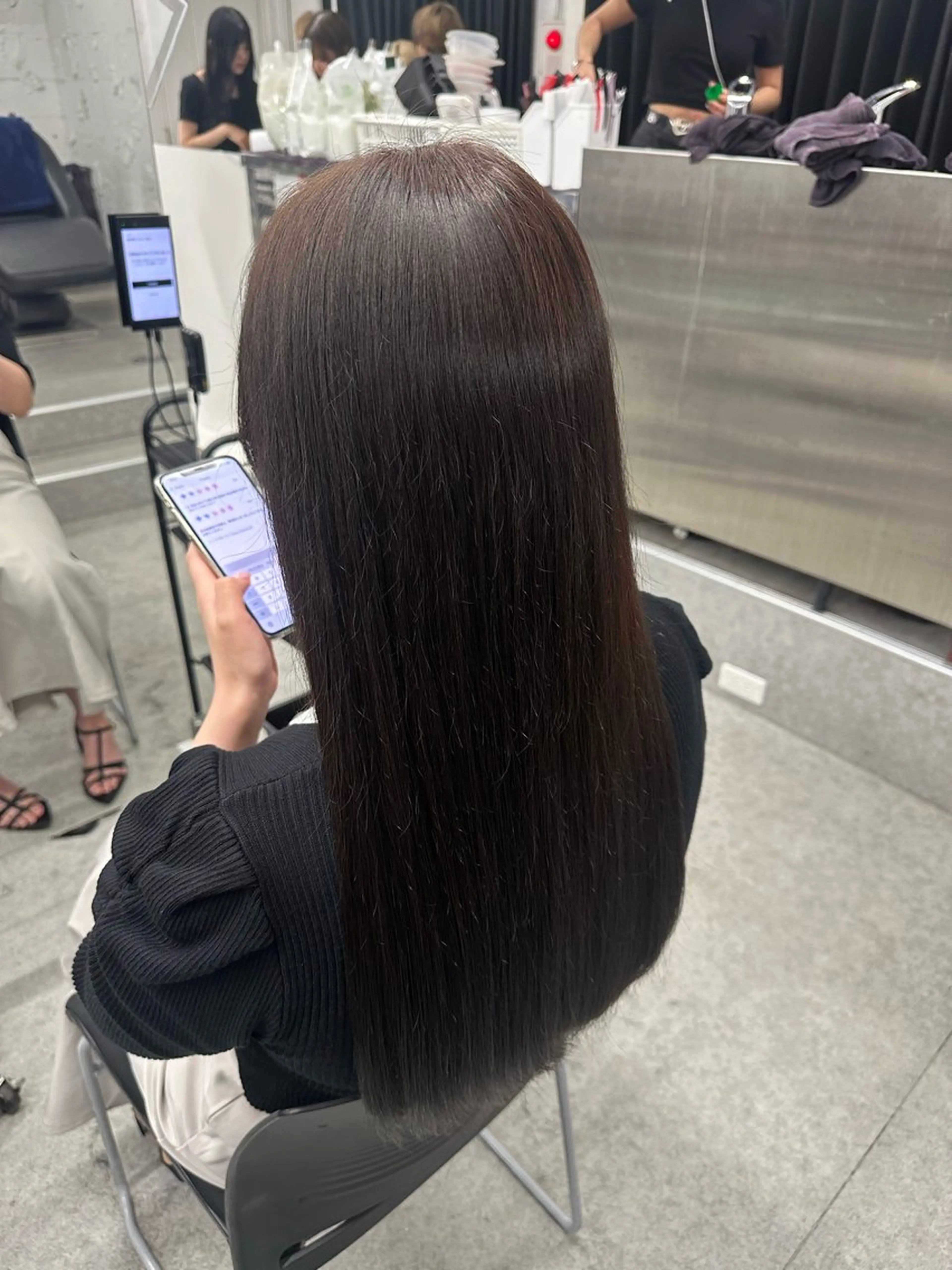 ロング カラー ロング カット ヘアカラー 🐺ニュアンスパーマ マッシュ　あさひ🐺のヘアスタイル