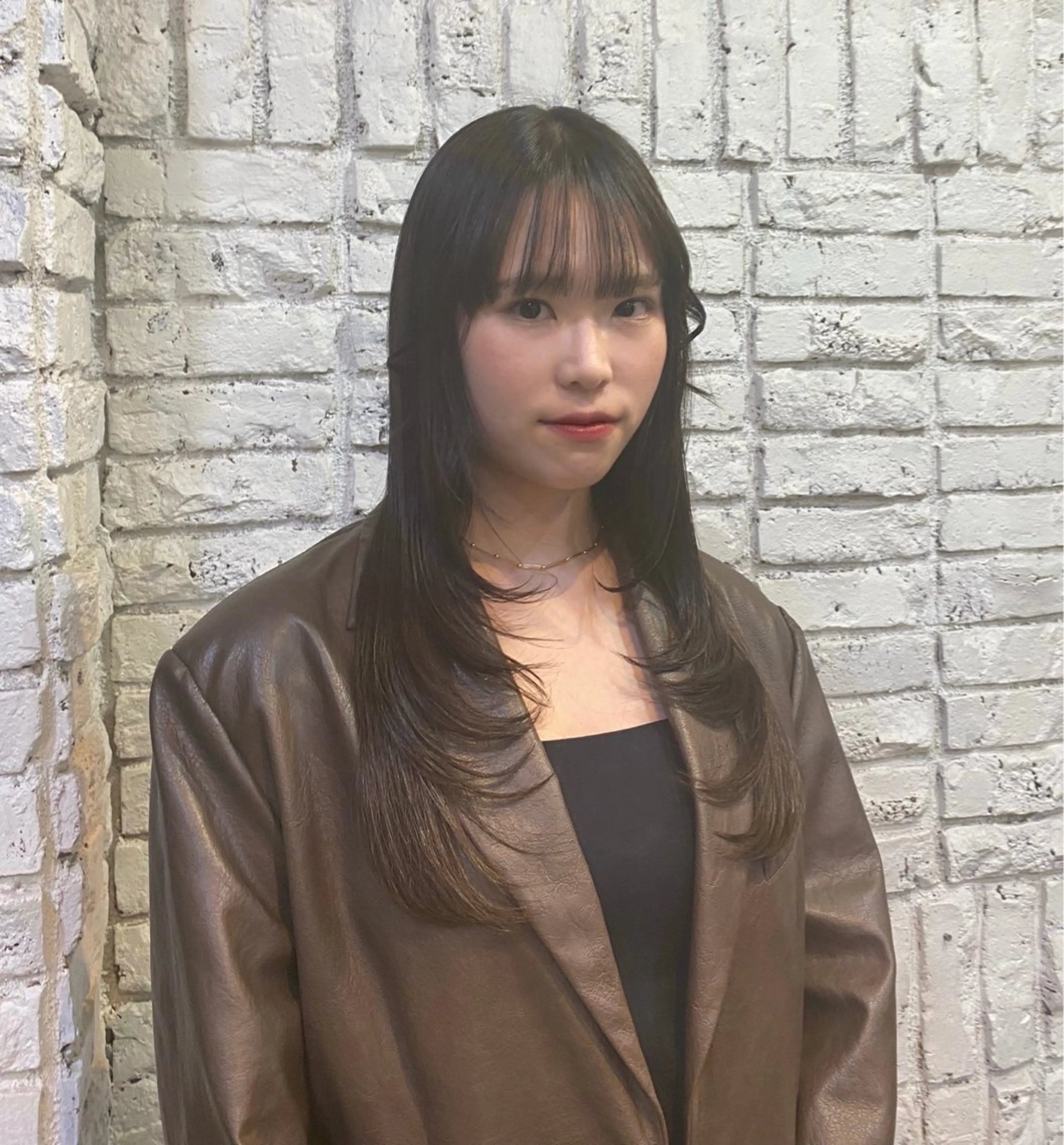 ロング カラー アッシュ 透明感カラー レイヤーカット カット ヘアカラー 🦋Hosaki🦋 /ボブ✂︎/パーマのヘアスタイル