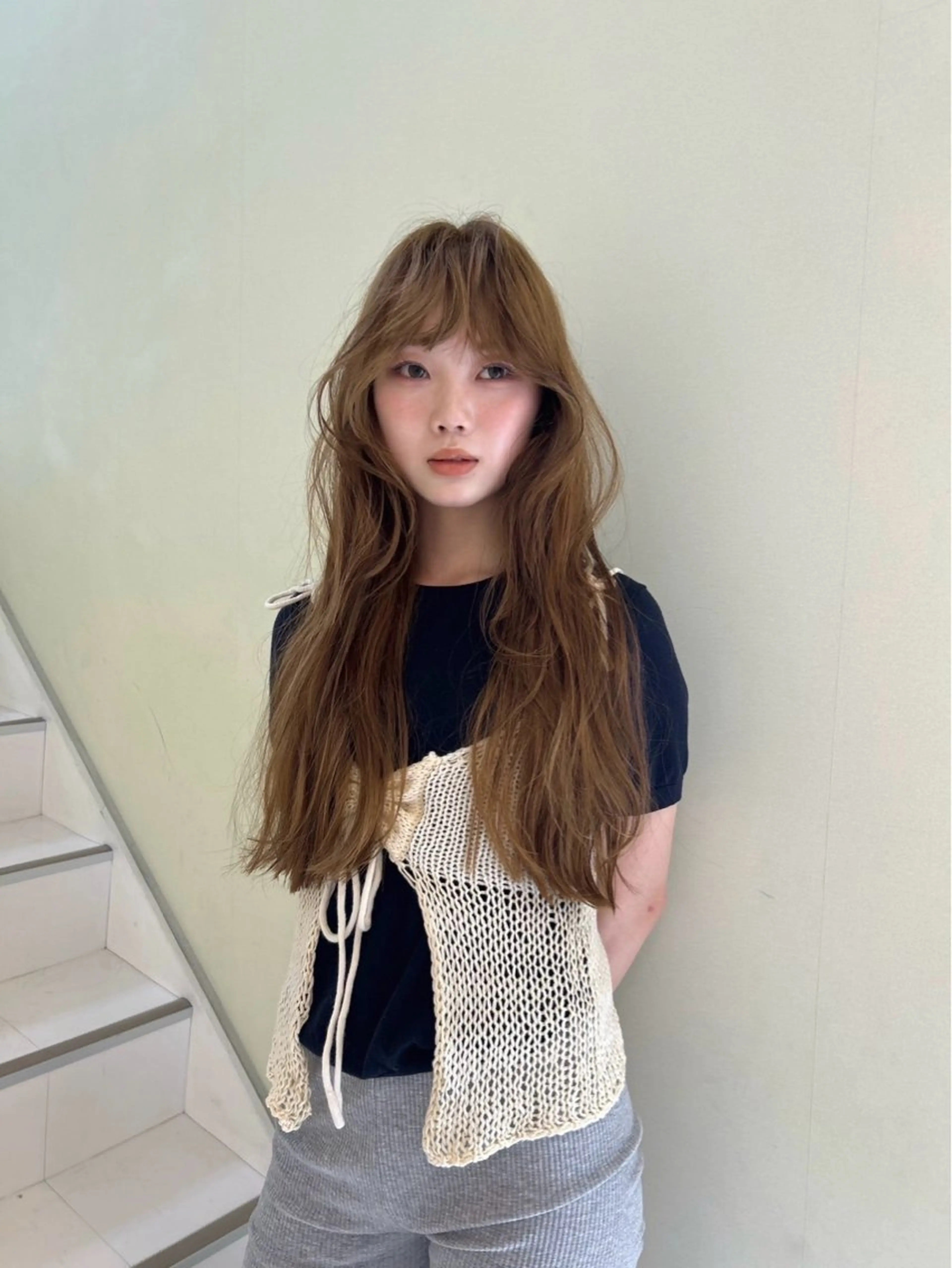 ロング カラー LOREN AO所属・名古屋透明感カラー /LOREN RIOのヘアスタイル