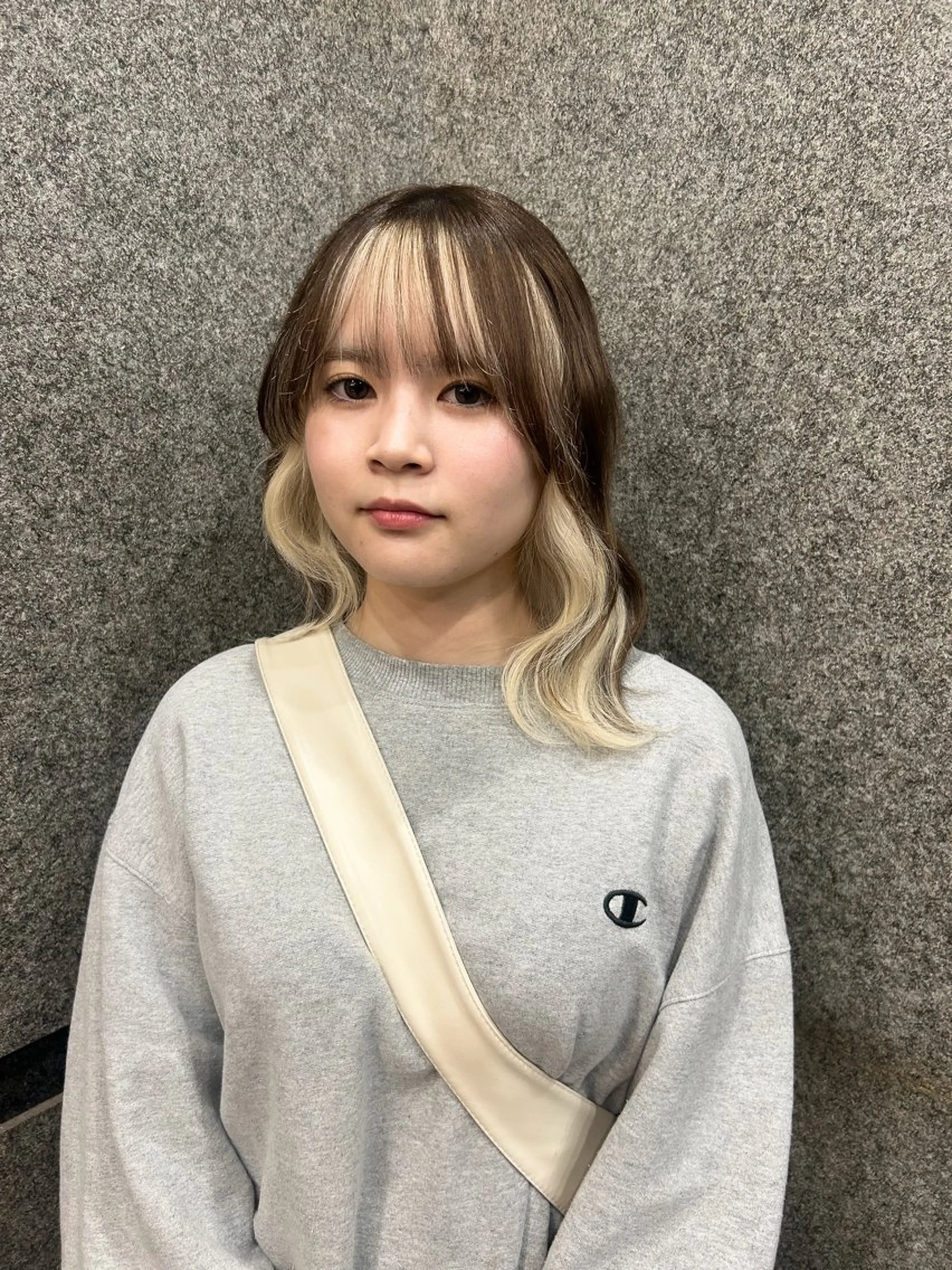 ミディアム カラー ヘアカラー メンズカットモデル 募集✂️NAZUNAのヘアスタイル