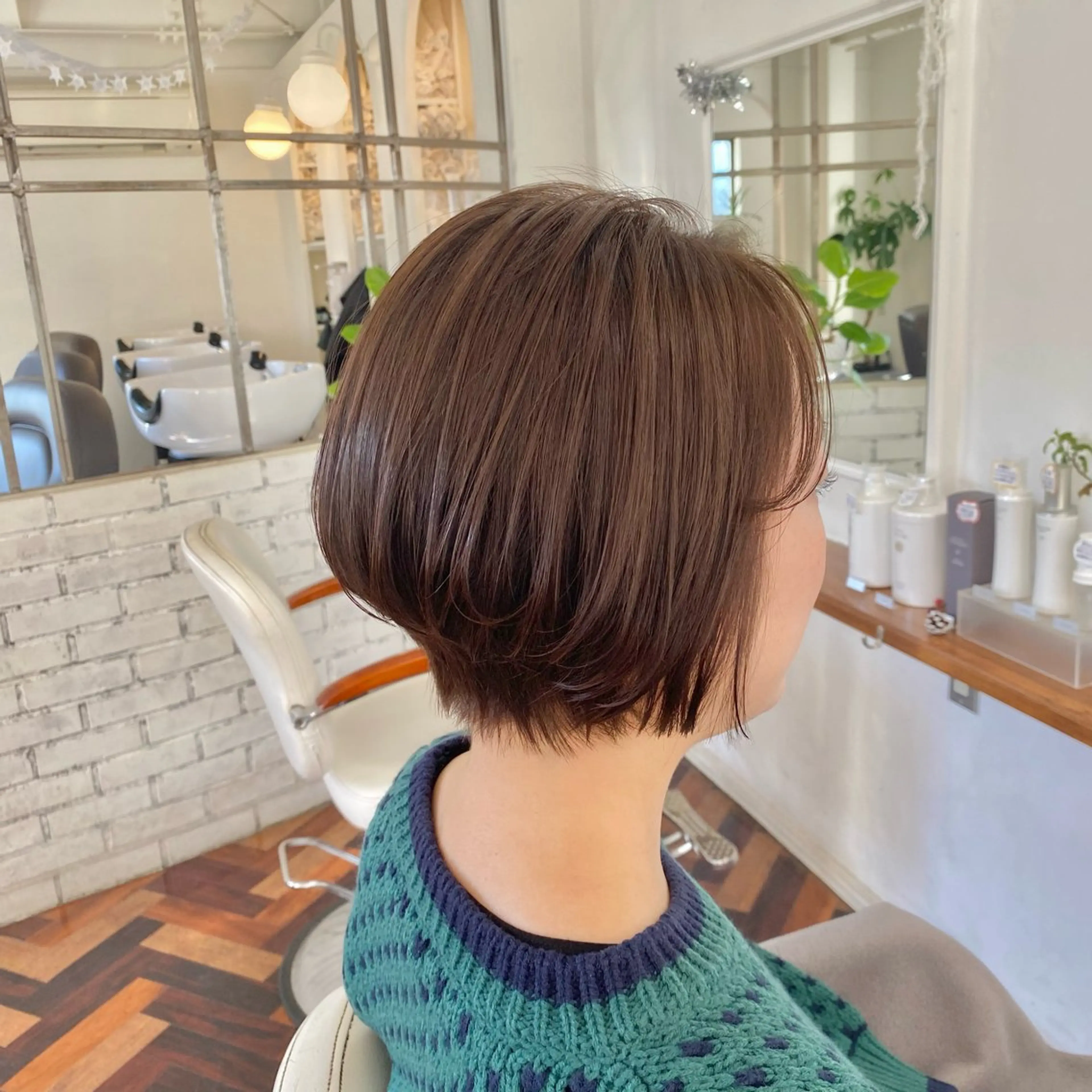 ショート カラー ショートボブ ボブ ショートヘア カット ヘアカラー トリートメント Kazaoka Saraのヘアスタイル
