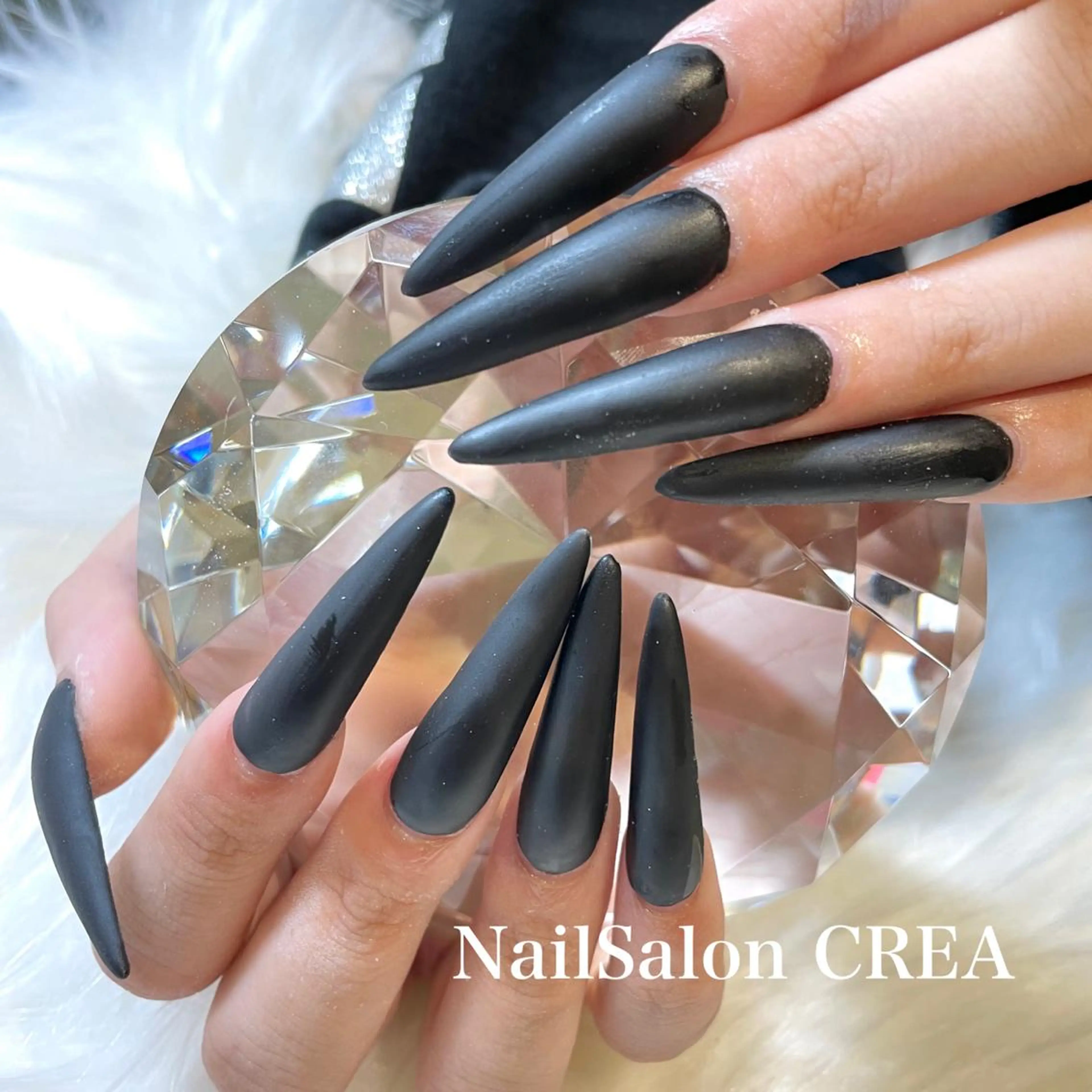 ネイル マットネイル ハンドネイル NailSalon CREAのネイルデザイン