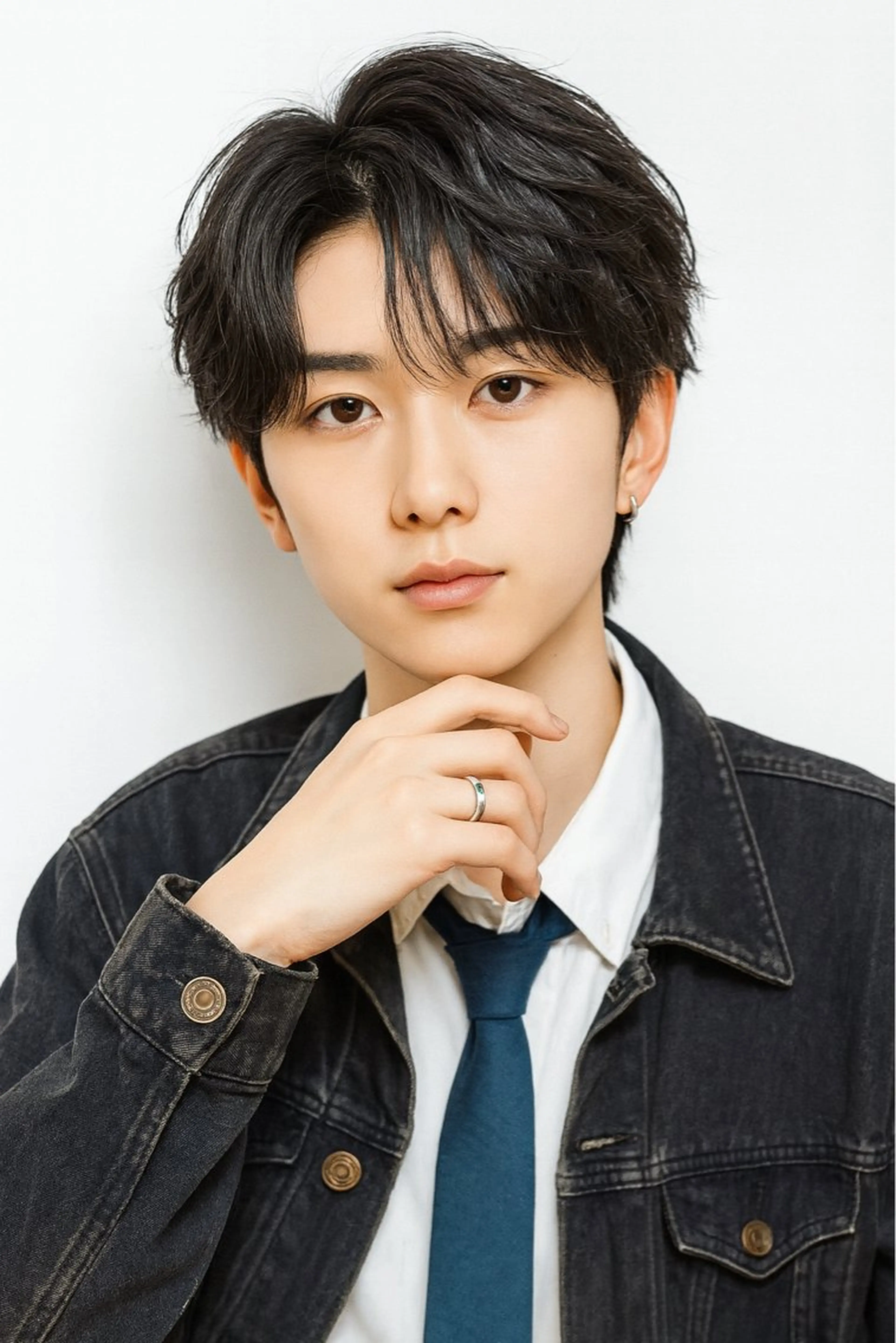 ショート カラー パーマ メンズ カット パーマ Gain池下 メンズのヘアスタイル