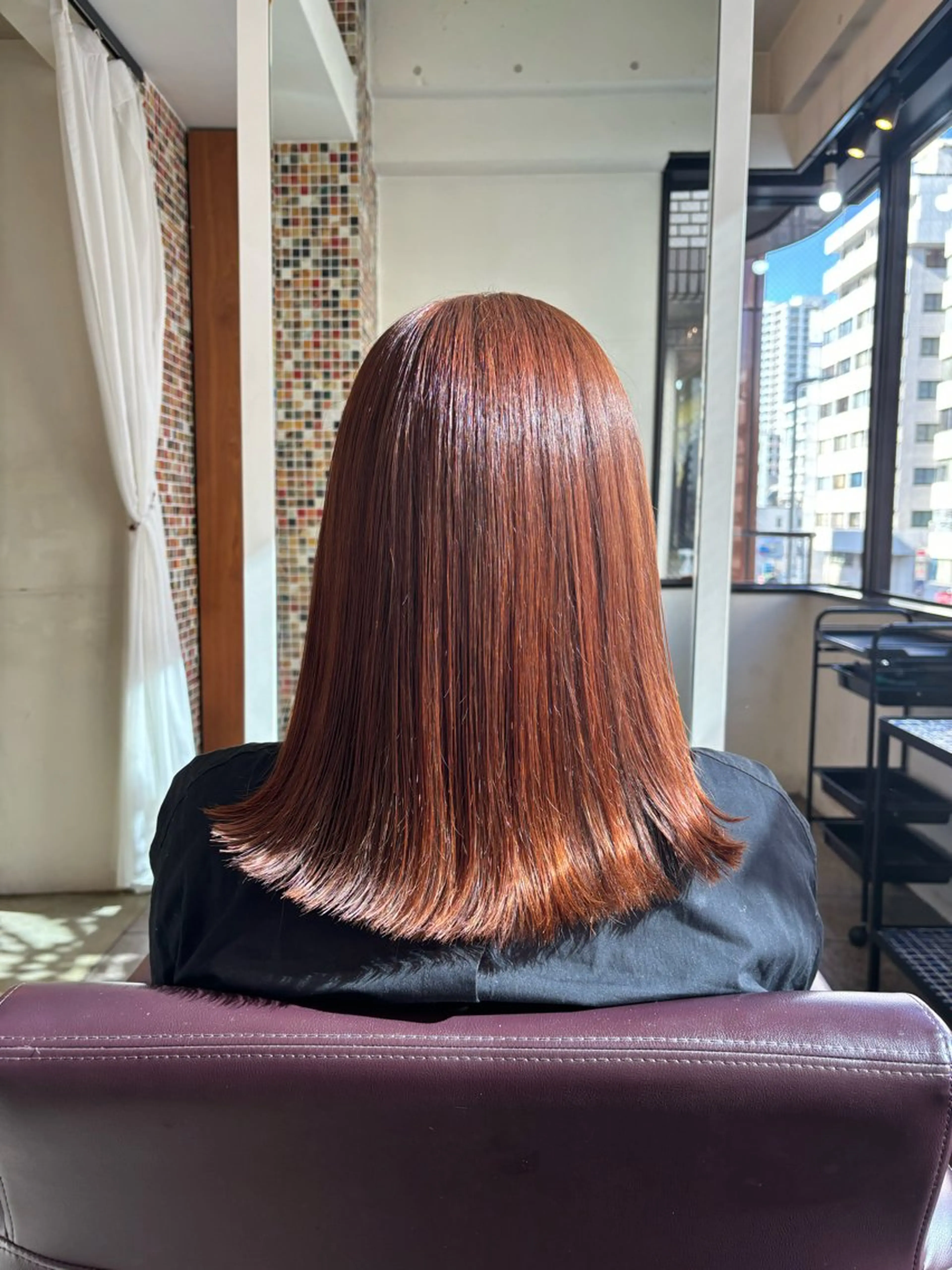 セミロング ヘアカラー 🍒櫻井 優華🍒のヘアスタイル