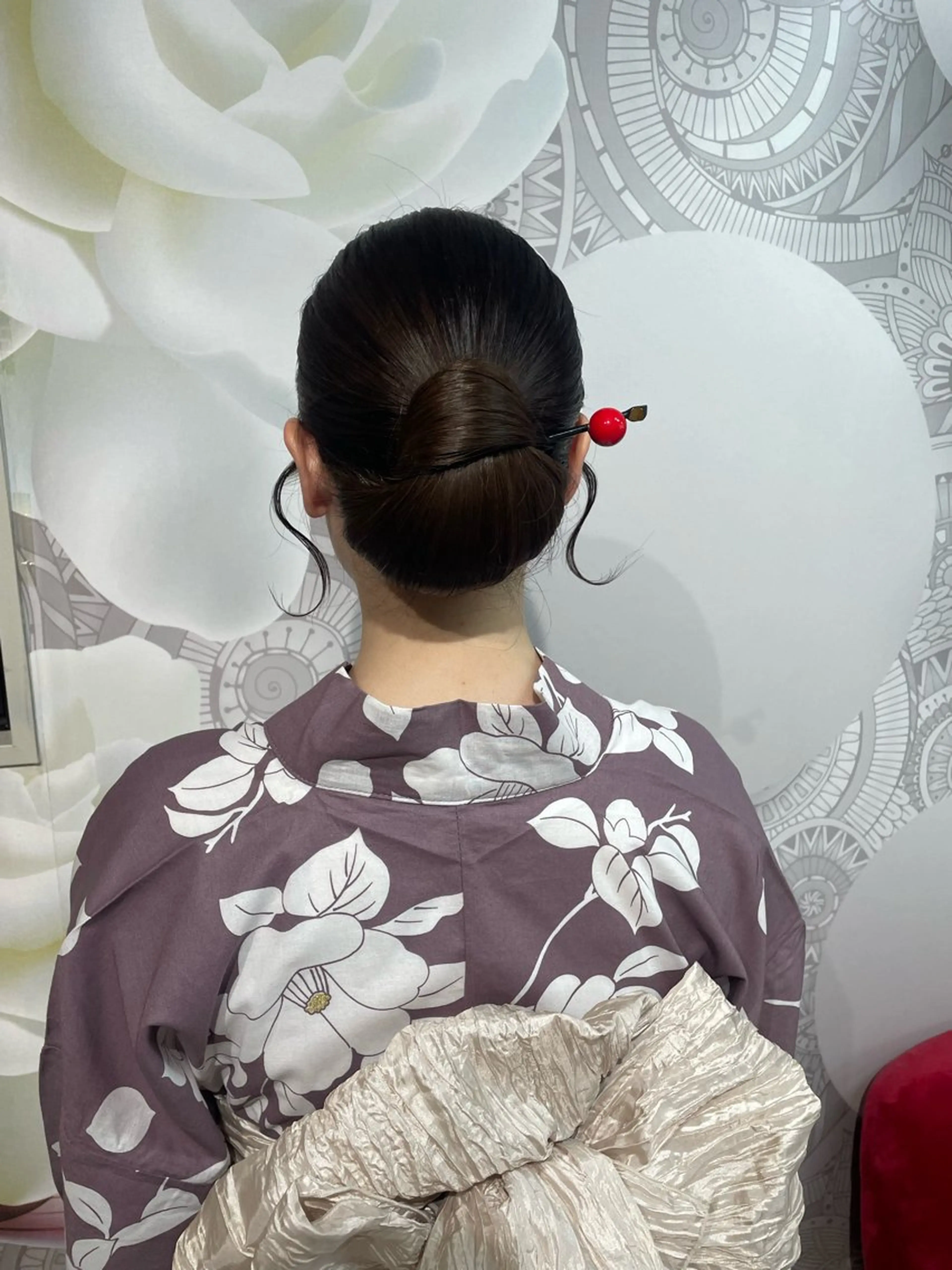 ヘアアレンジ ヘアセット 佐野 優美子のヘアスタイル