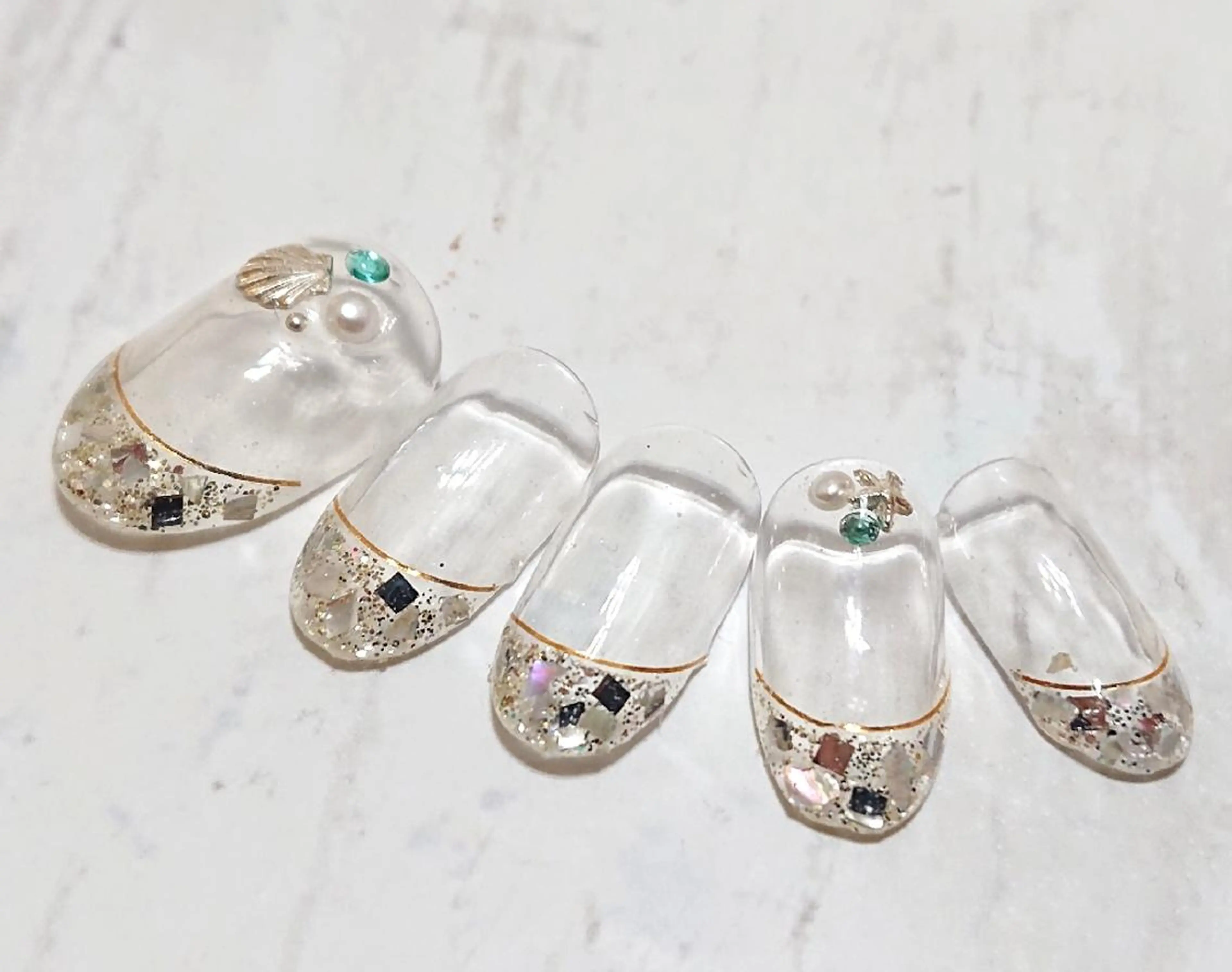 ネイル フレンチネイル あんきち    のネイルデザイン