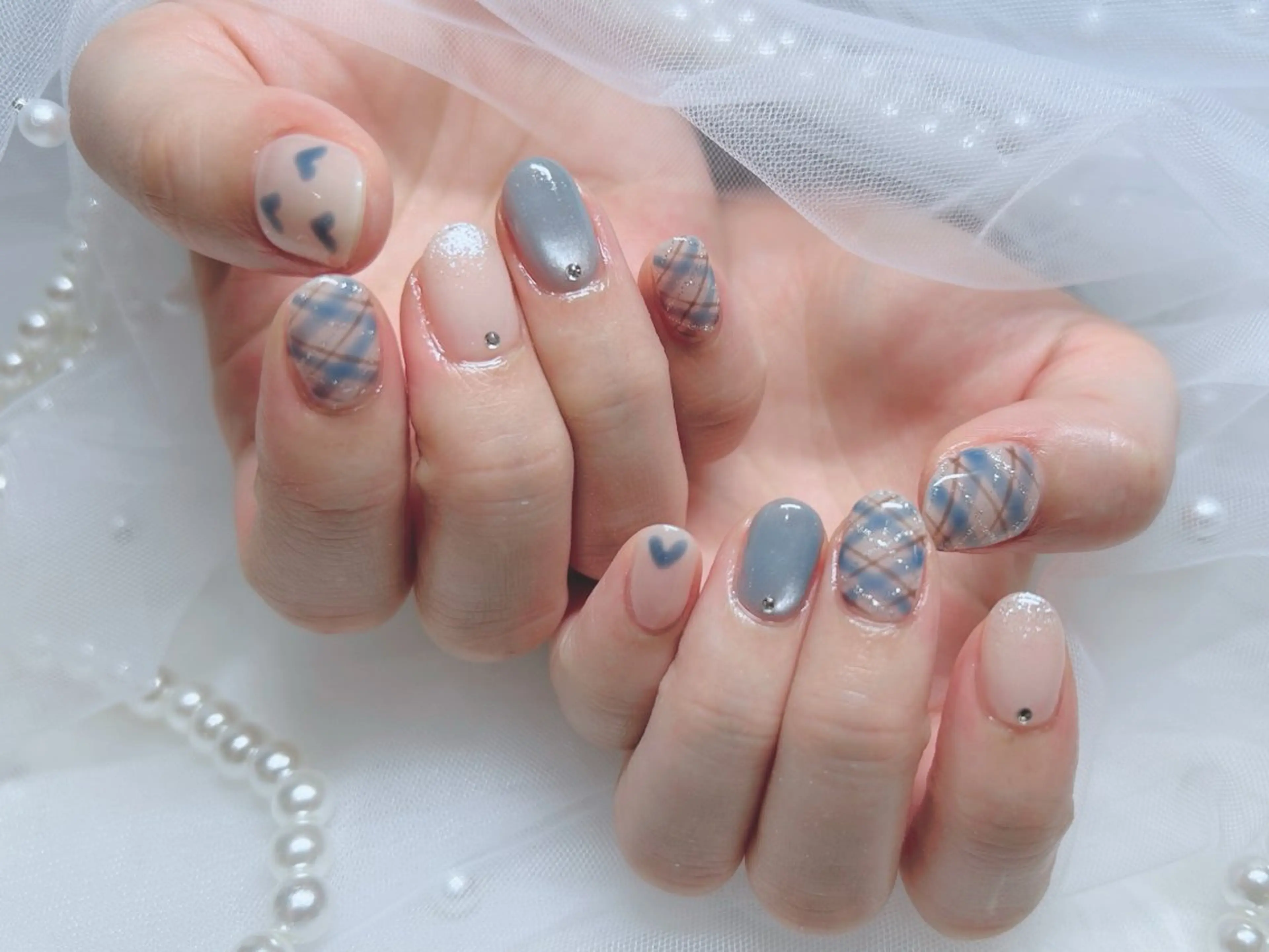 ネイル ハンドネイル aba nail所属・aba naii chinatsuのネイルデザイン