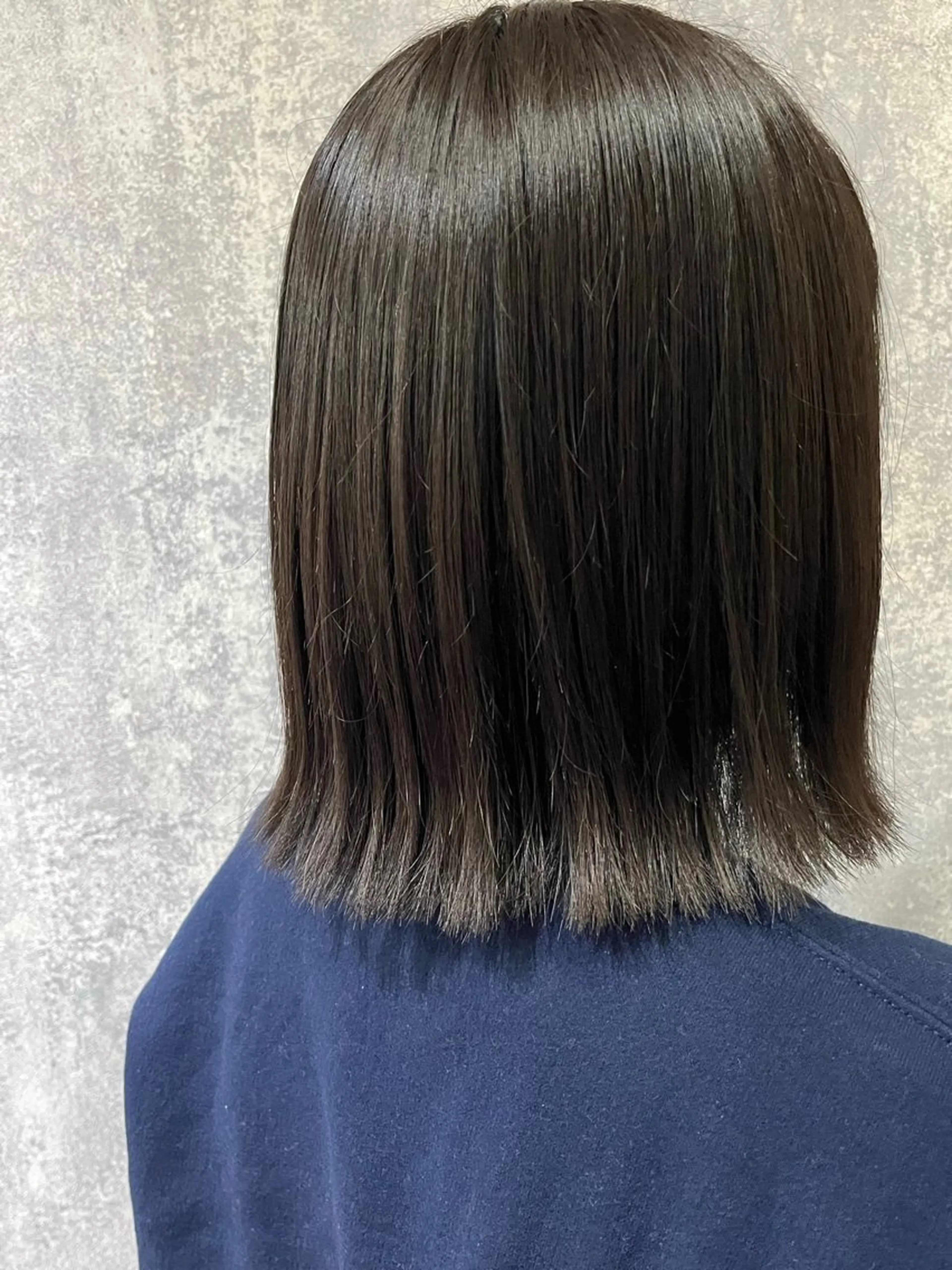 ミディアム 似合わせカット カット ヘアカラー トリートメント nao𓂃☁️🩶 髪質改善/艶髪のヘアスタイル