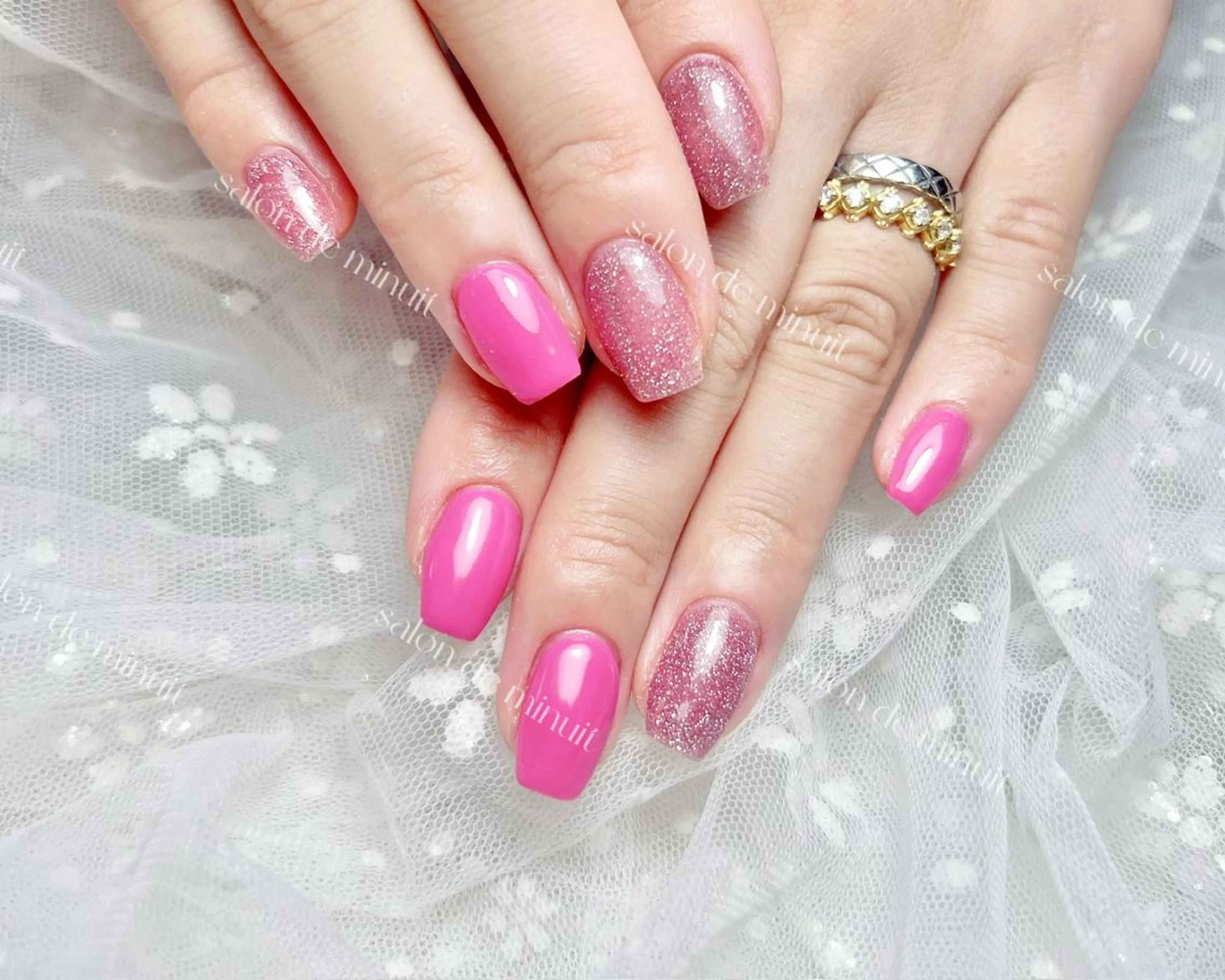 ネイル Salon de Minuit🦩のネイルデザイン