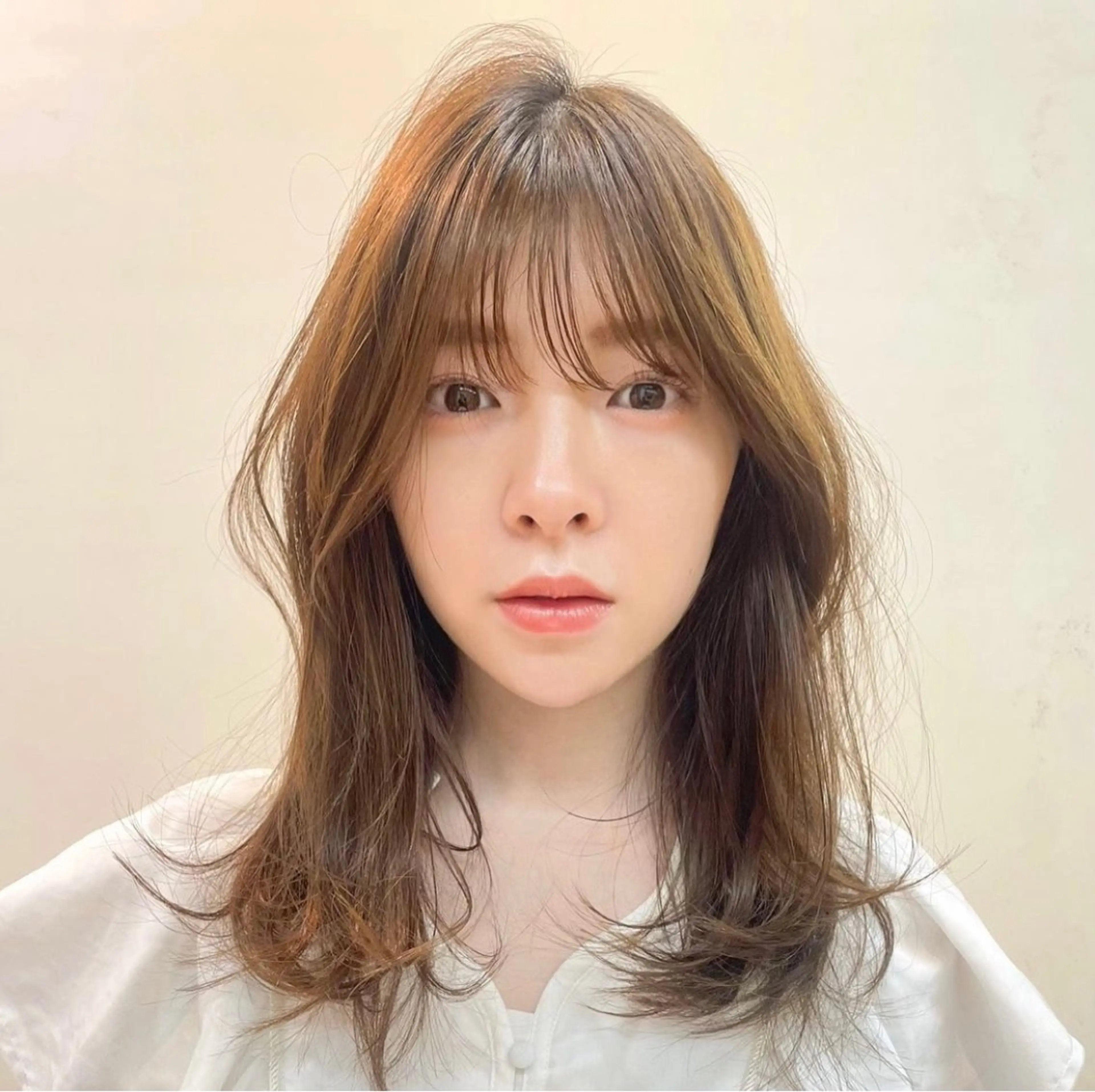ミディアム くびれヘア 内野   龍海 / レイヤーカットのヘアスタイル