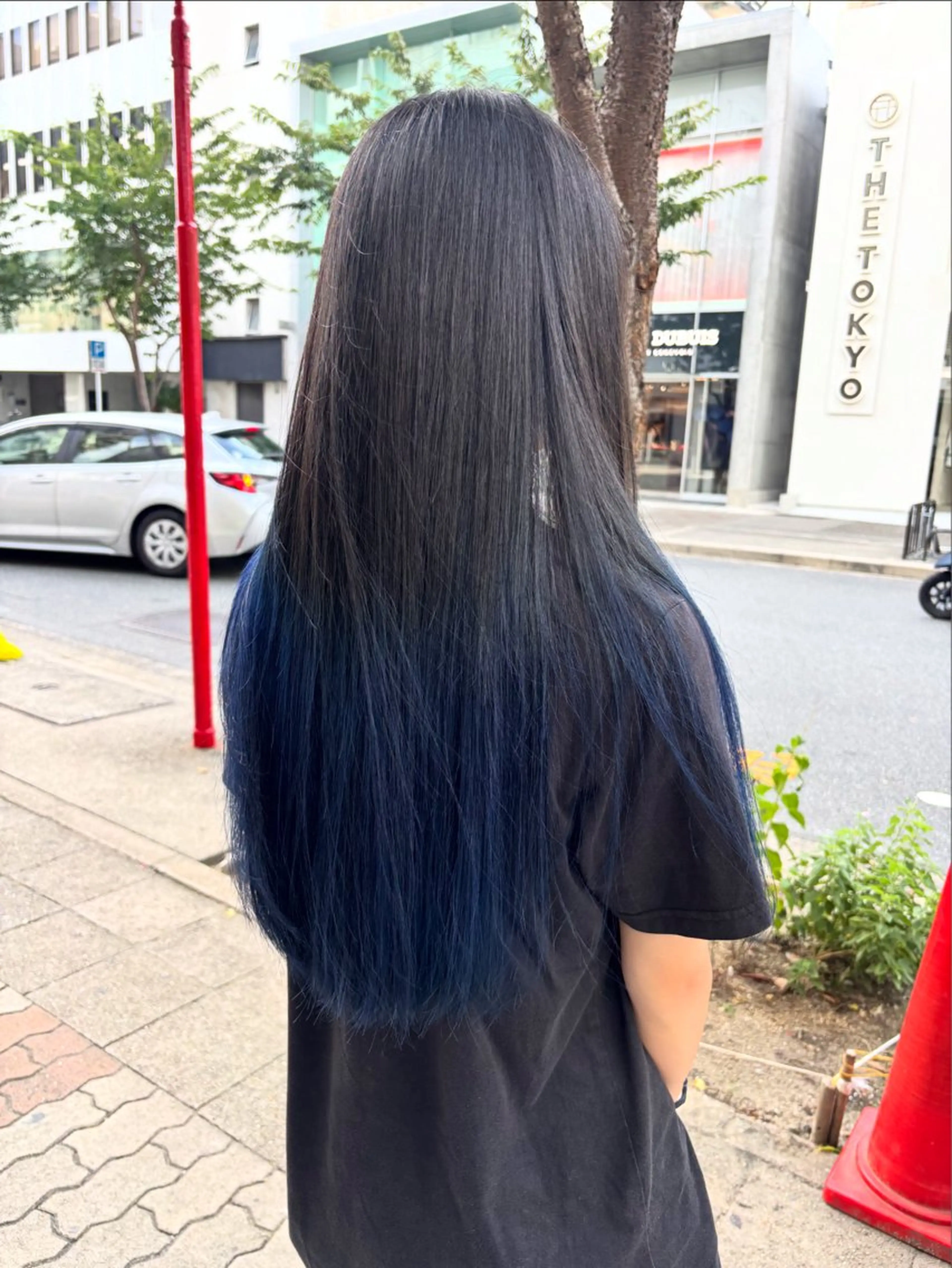 ロング ヘアカラー sea's所属・ヒラカホ/レイヤー /栄/デザインカラーのヘアスタイル