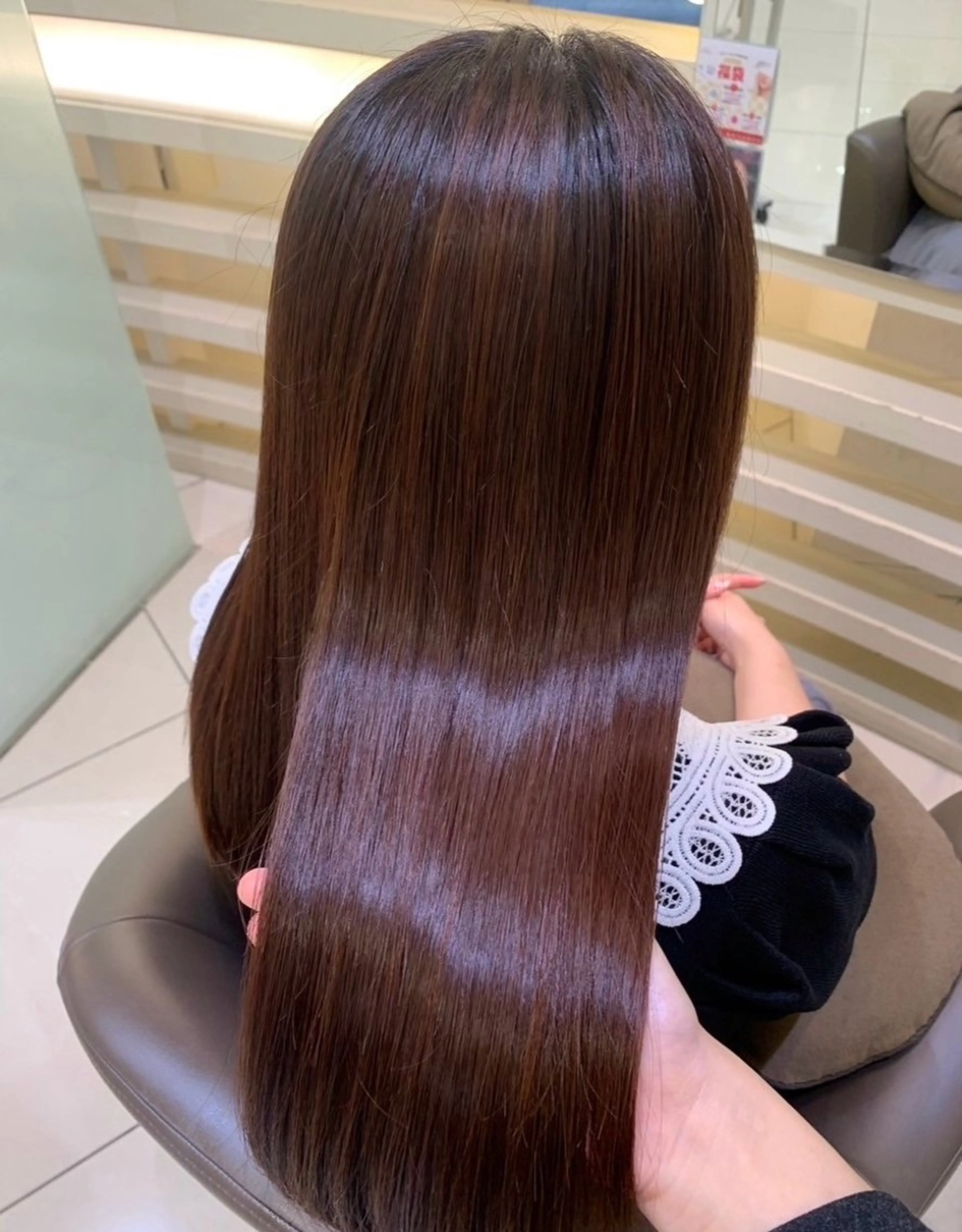 カラー 🎀ハイトーン🎀 🩶艶髪🩶YUNAのヘアスタイル