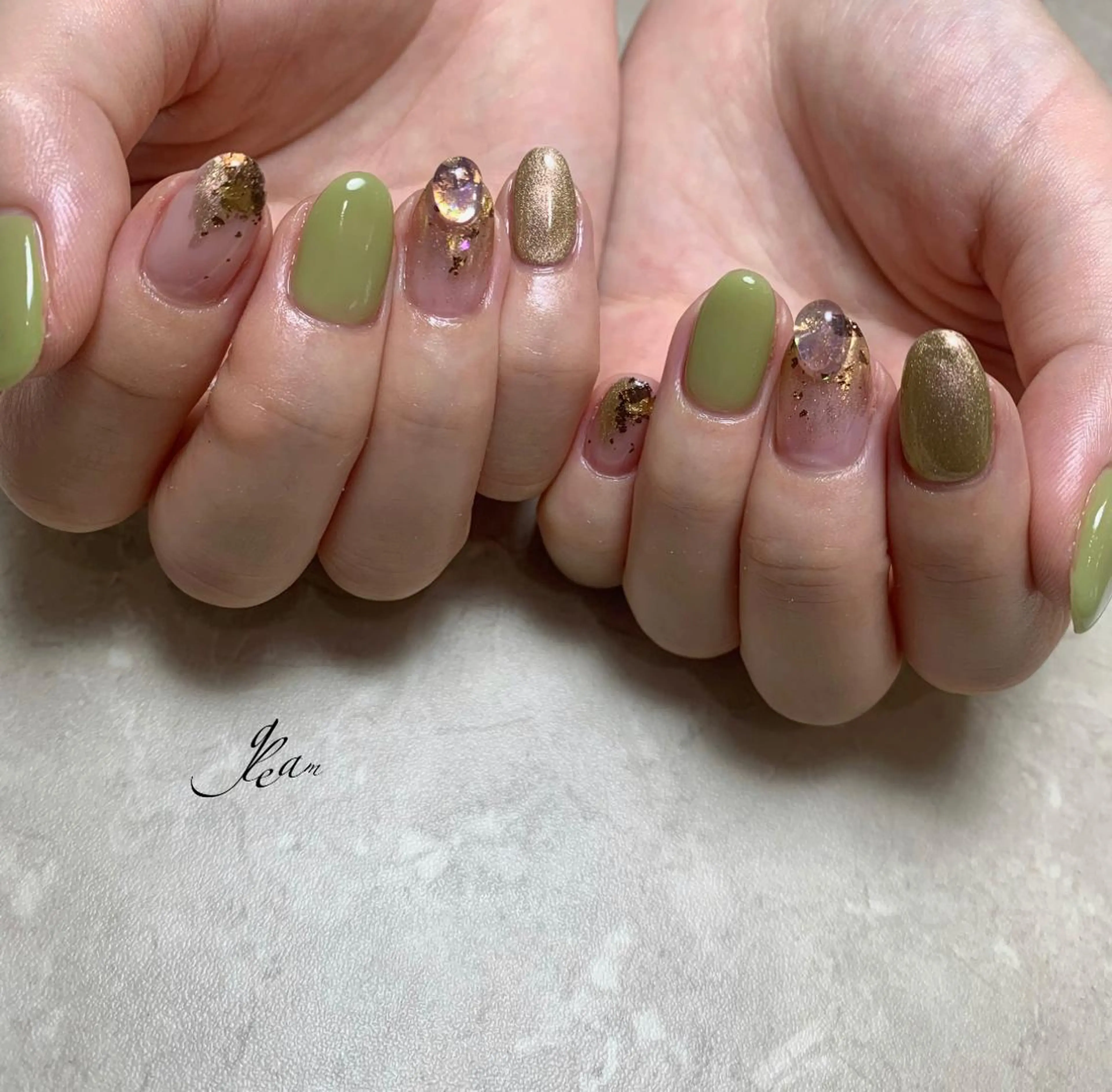 ネイル ハンドネイル gleam所属・gleam✴︎ sayakaのネイルデザイン