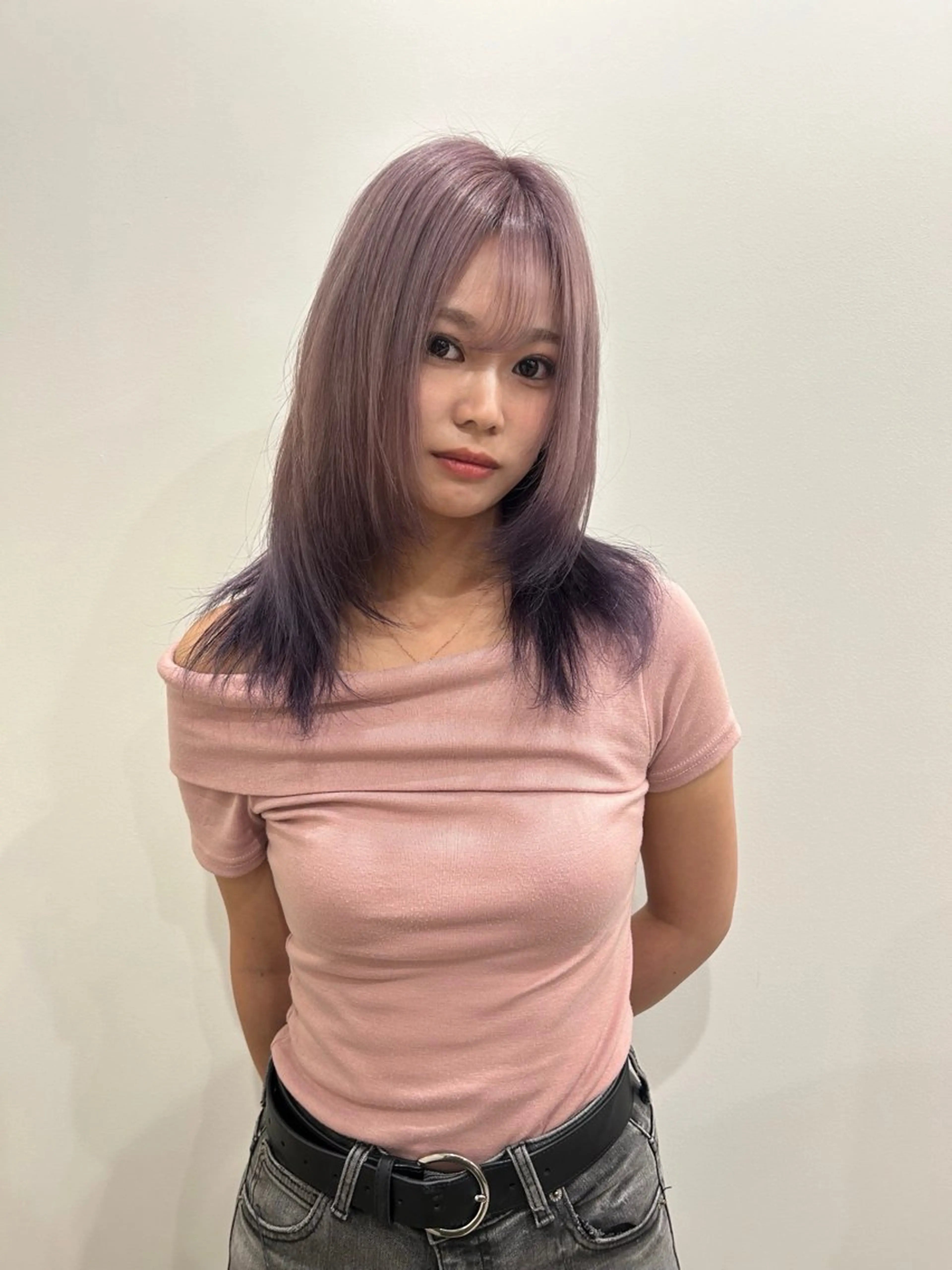 セミロング カット hair&eye🎀 /momoKaのマツエク・マツパデザイン