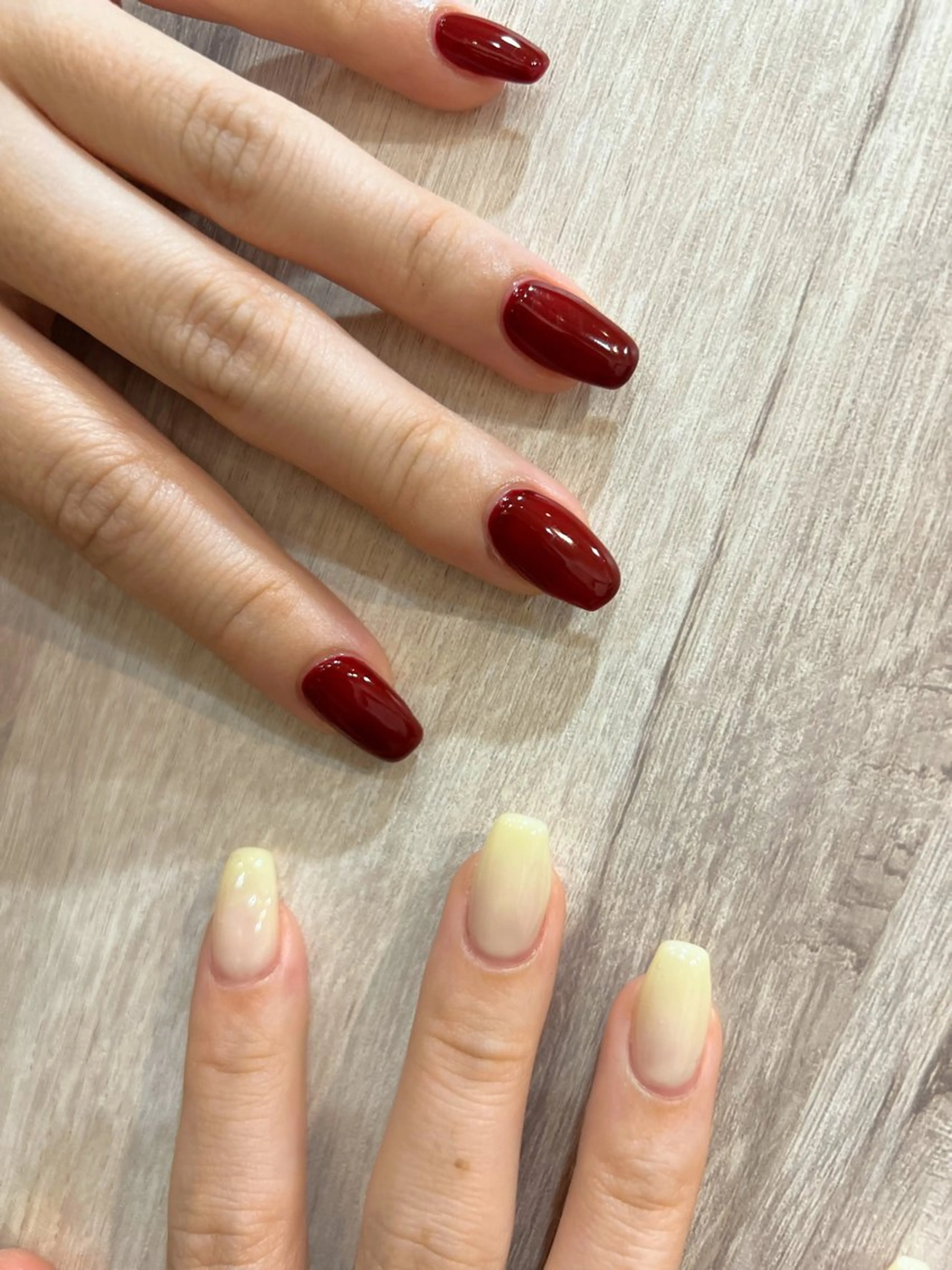 ネイル ワンカラーネイル ハンドネイル ヘアメイクネイリスト 💄💅hidemiのネイルデザイン