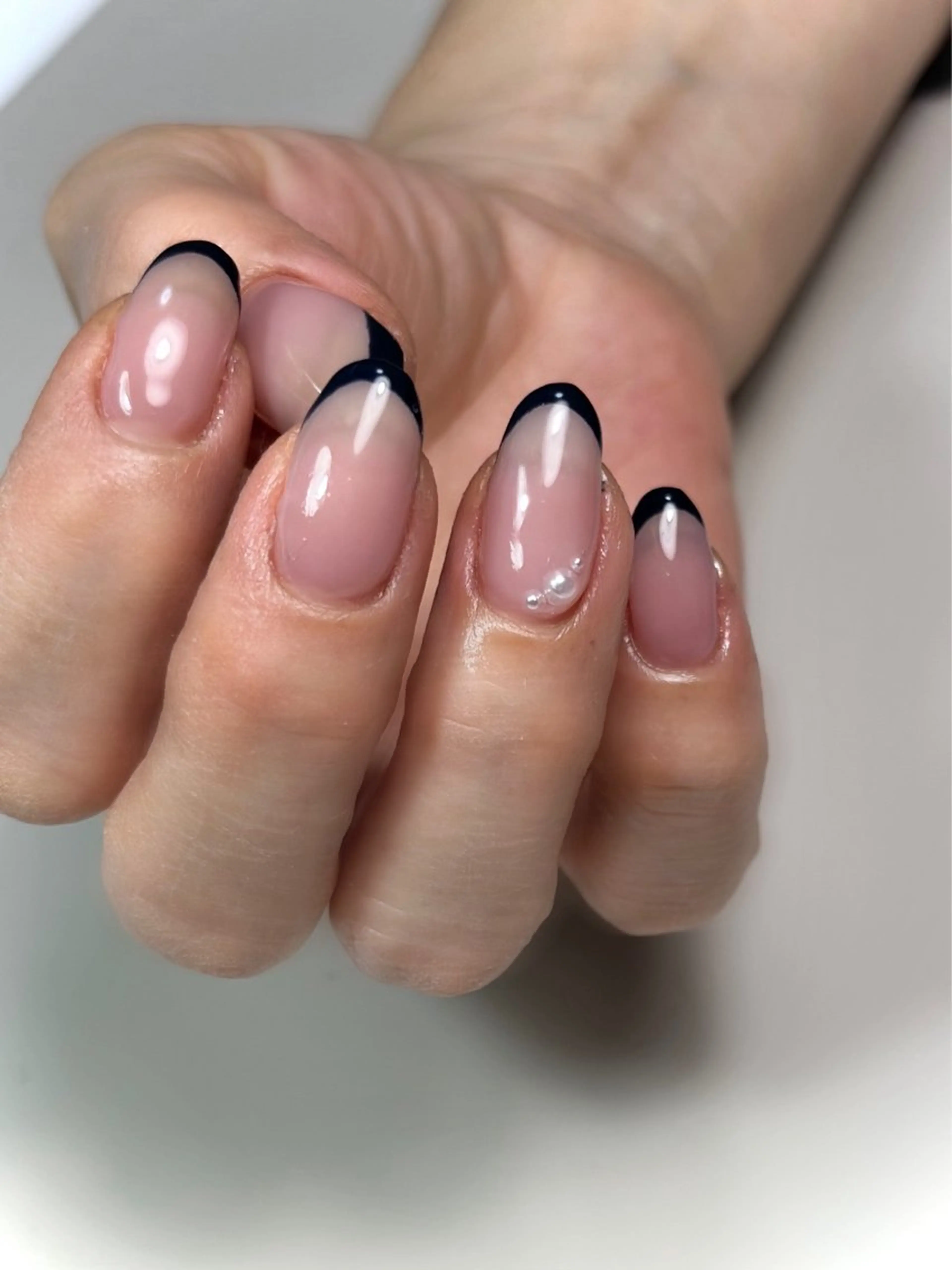 ネイル フレンチネイル ハンドネイル bibiwoo Ayakoのネイルデザイン