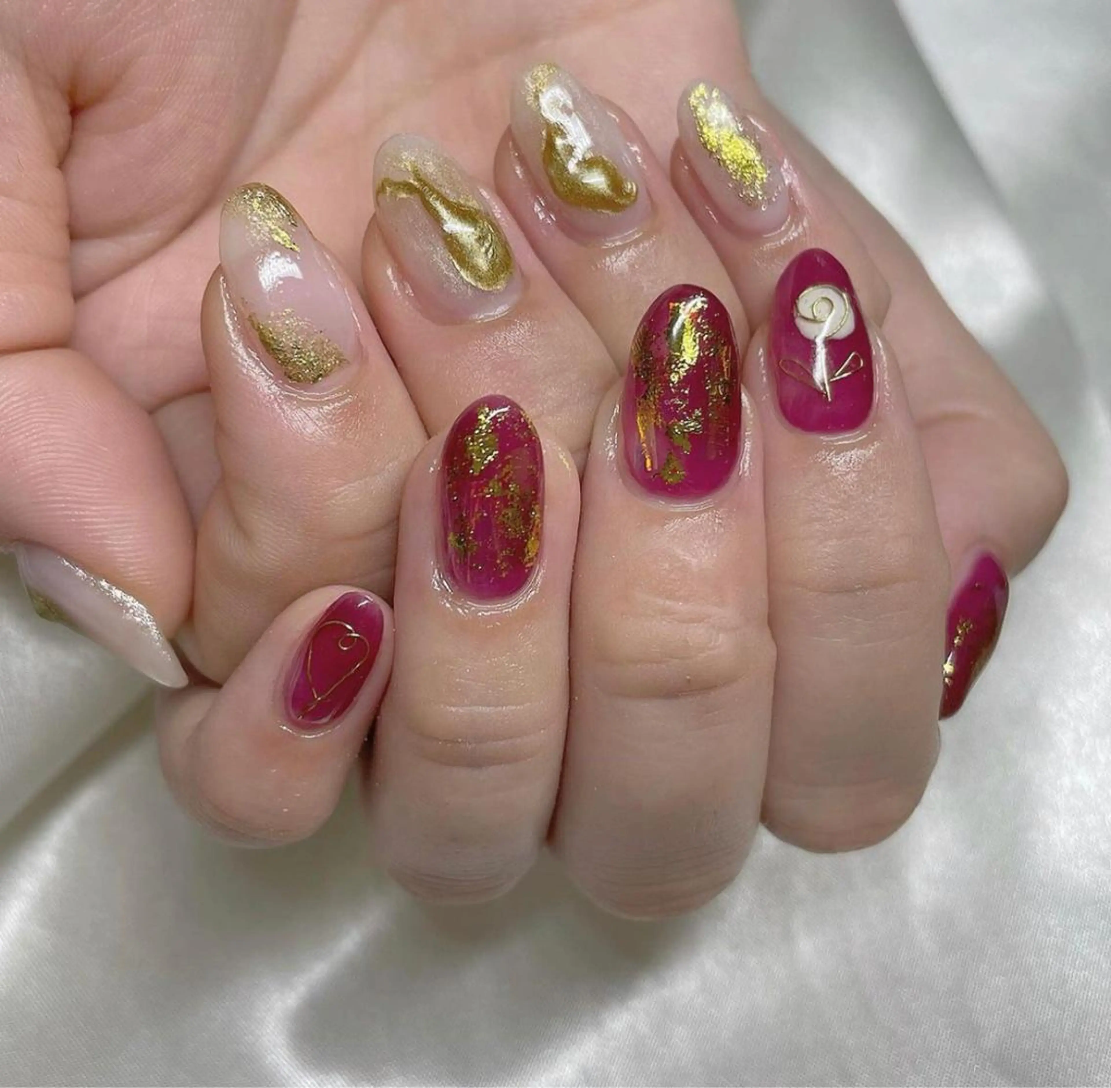 ネイル ﾐﾙﾌｨｰﾕ /Tomoeのネイルデザイン