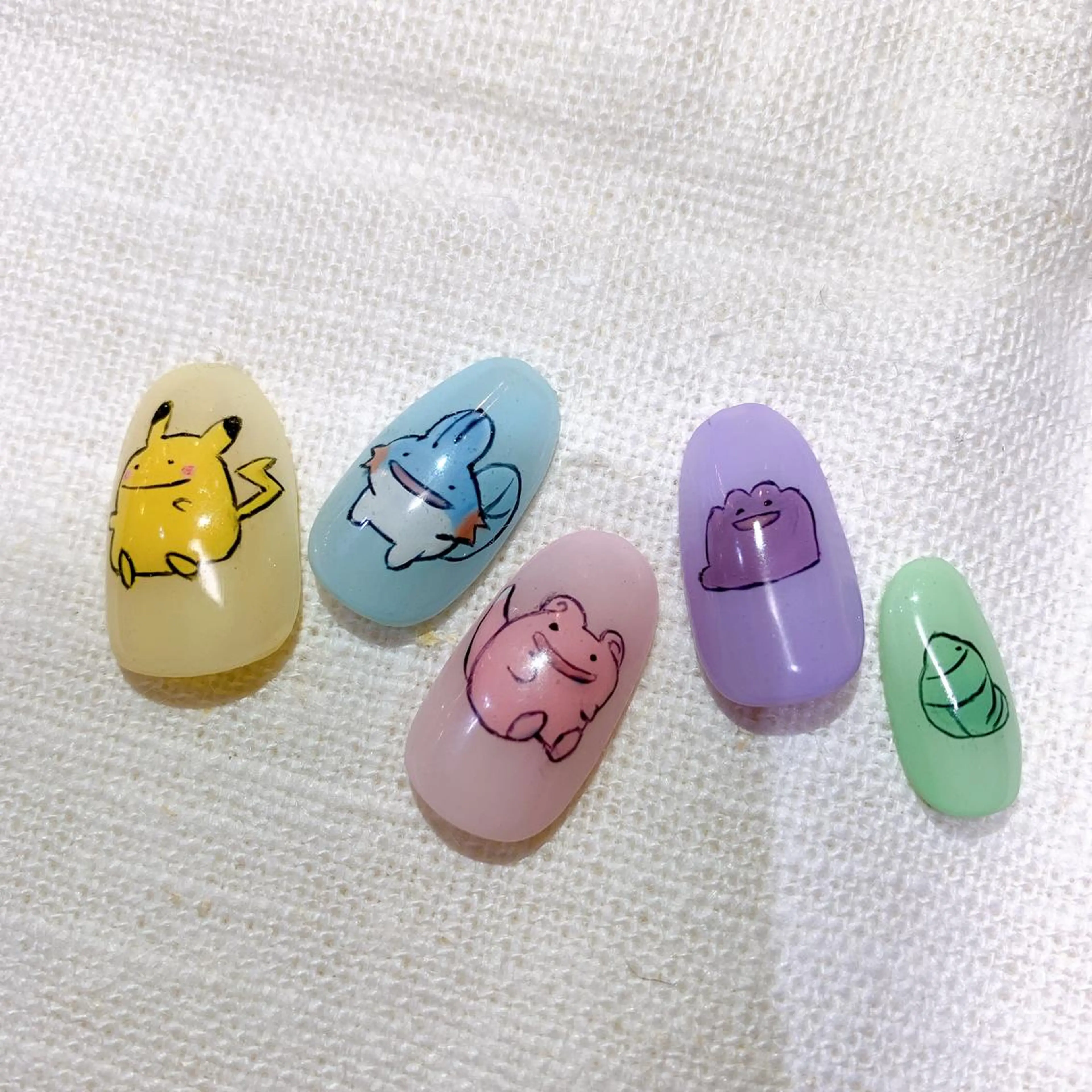 ネイル AOI✩⡱ y2kネイルのネイルデザイン