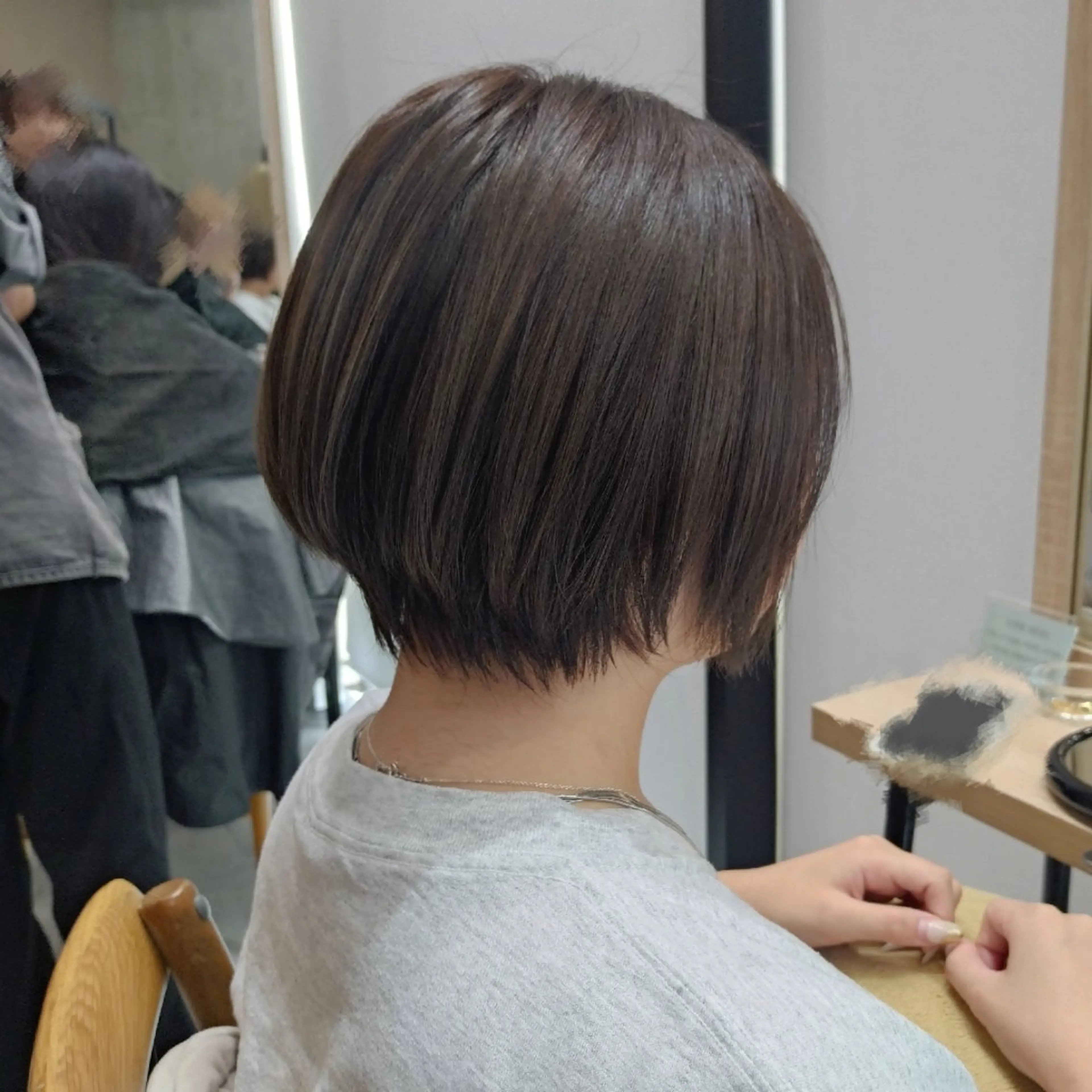 ショート カラー カット ヘアカラー ヘアアレンジ/透明感 カラー/AKARIのヘアスタイル