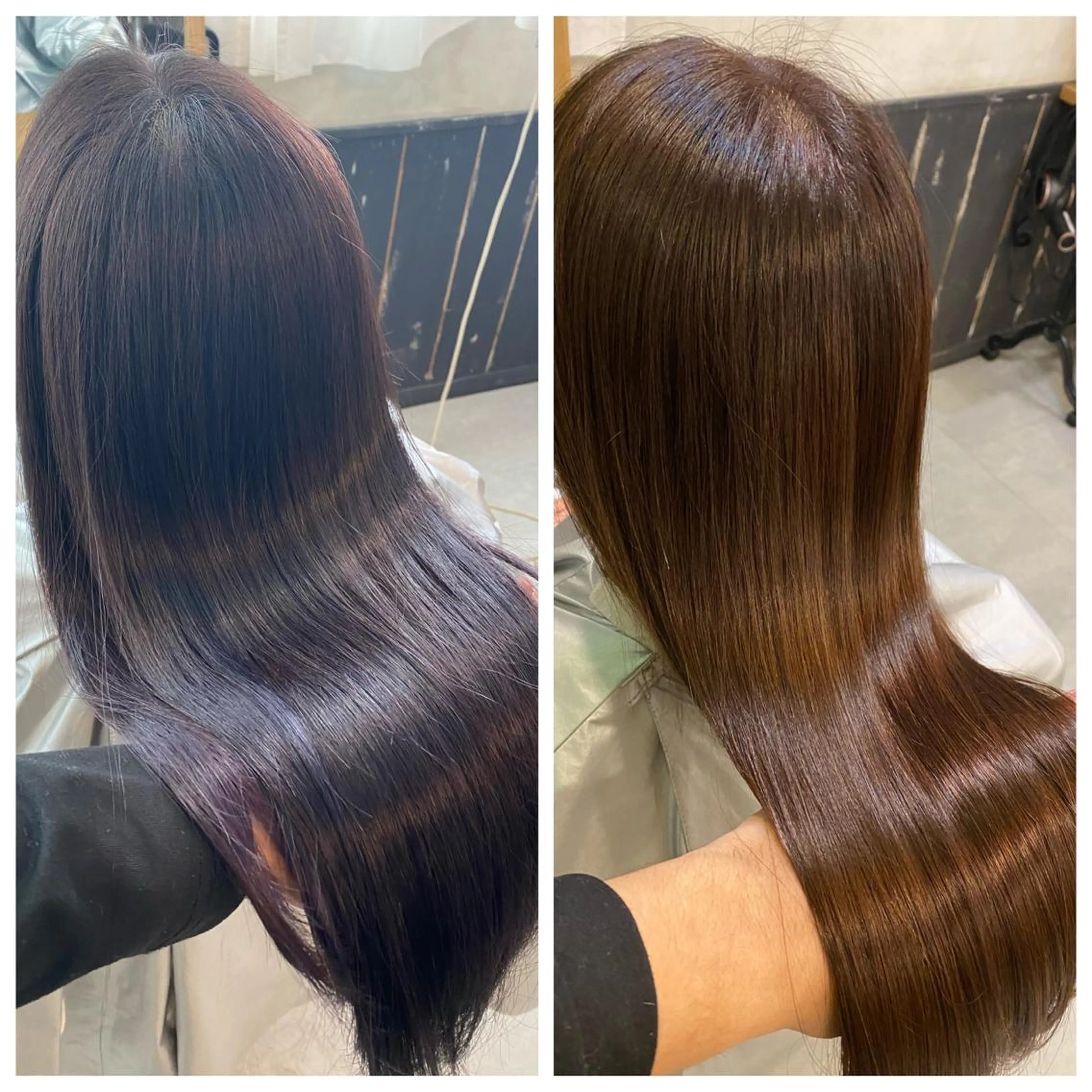 セミロング カラー アッシュ バレイヤージュ ミストバング ブリーチ  フェイスフレーミング カット ヘアカラー トリートメント AUBE HAIRazul吉祥寺所属・髪質改善✨幹細胞✨ ウルツヤ🌈清水　祥のヘアスタイル
