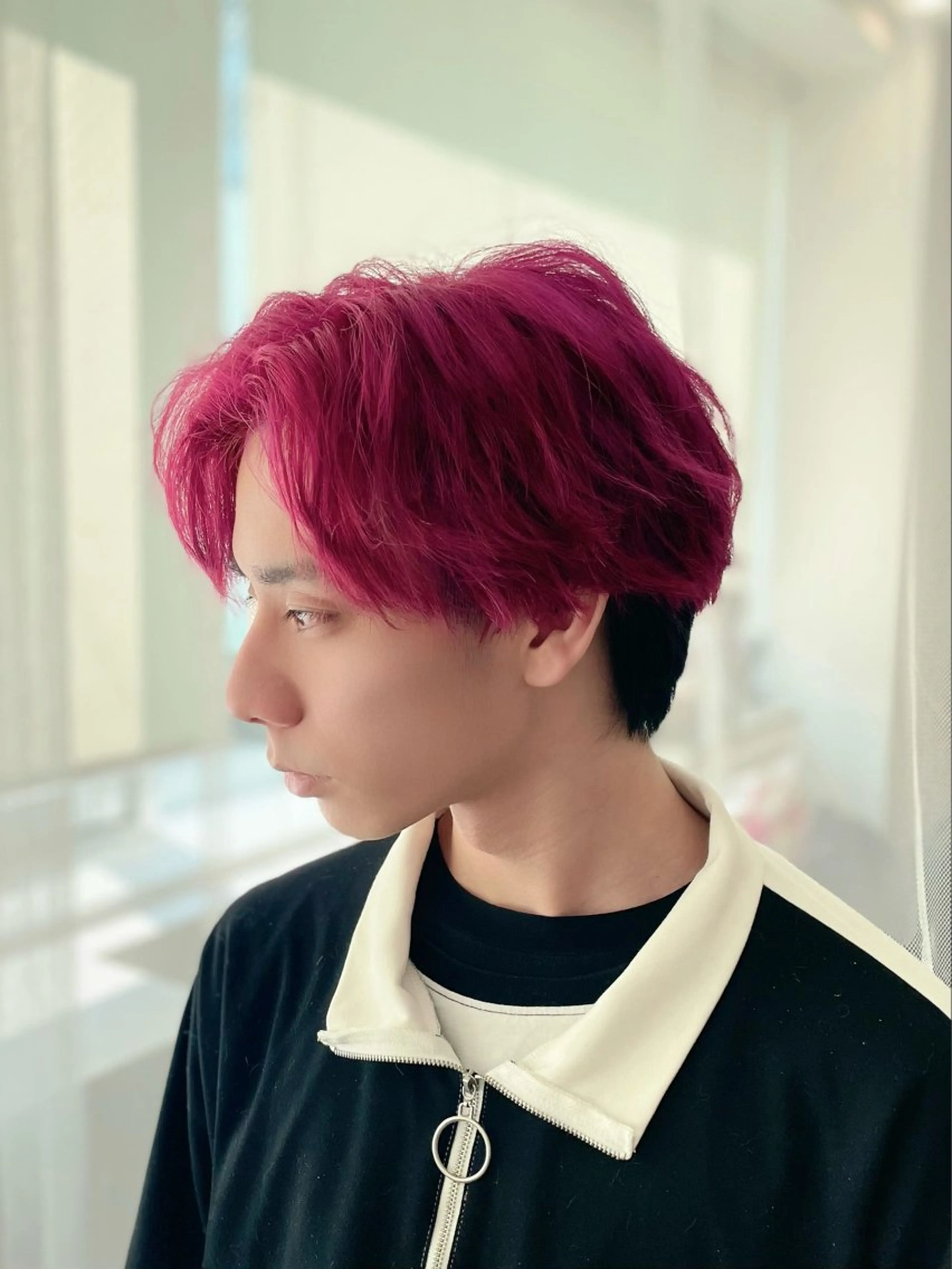 カラー メンズ ヘアカラー トリートメント GaKu/レイヤー /カラー/ブロンドのヘアスタイル