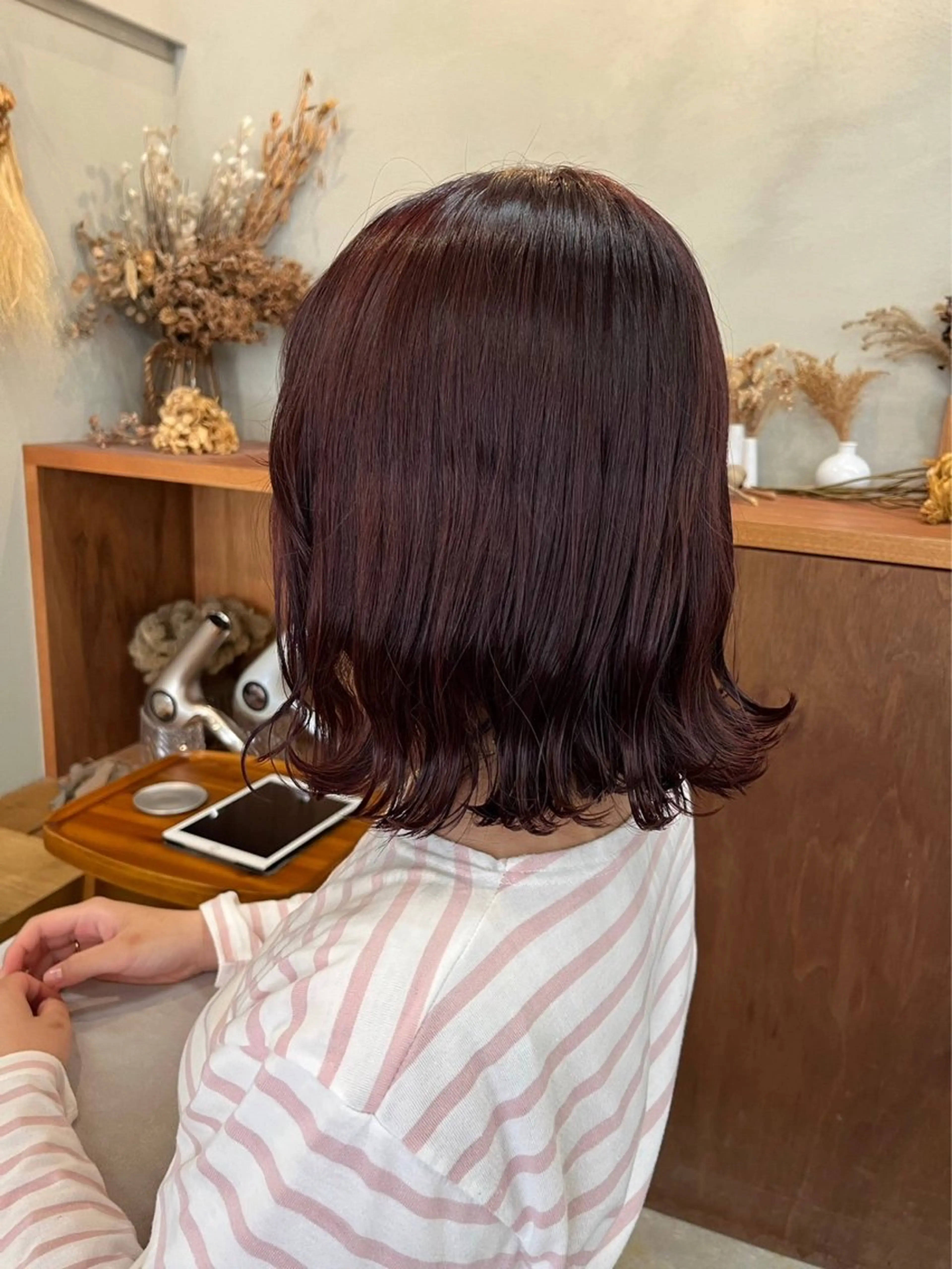 カラー 🪷花屋併設🪷 山下悠月のヘアスタイル