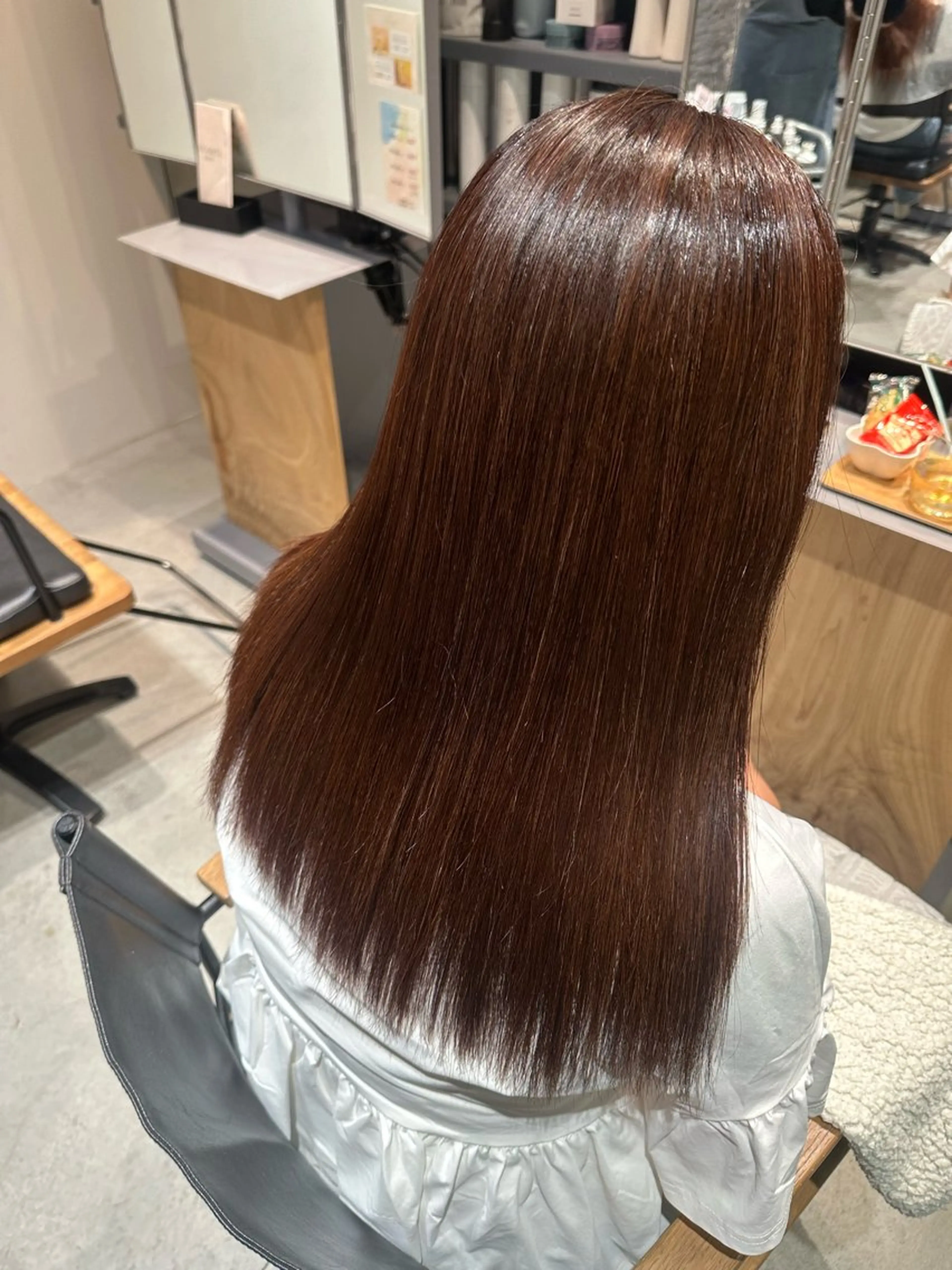 ロング カラー ヘアカラー ながたに あやか🎀のヘアスタイル