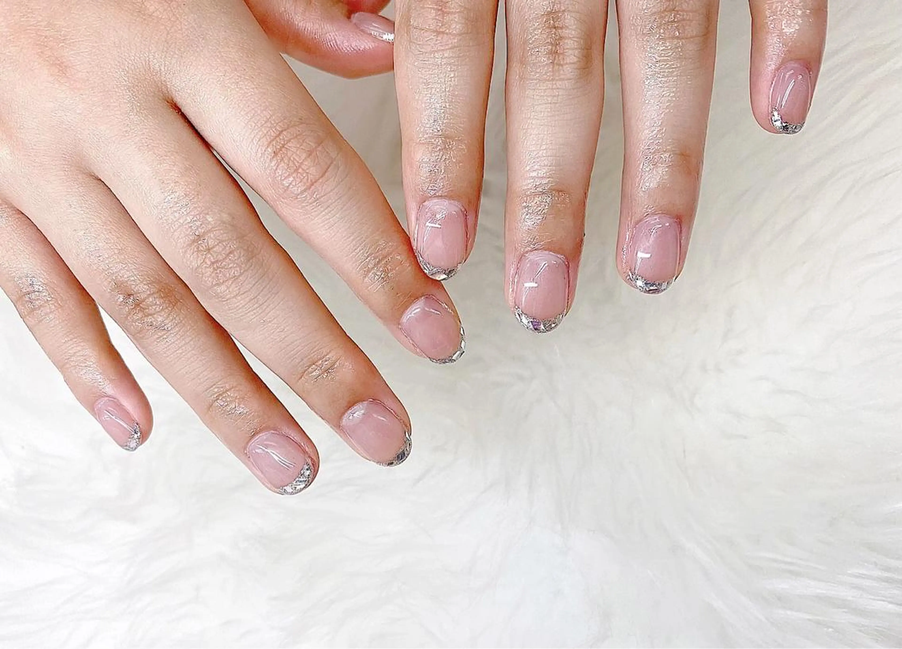ネイル フレンチネイル Nailsalon Cibelle梅田のネイルデザイン