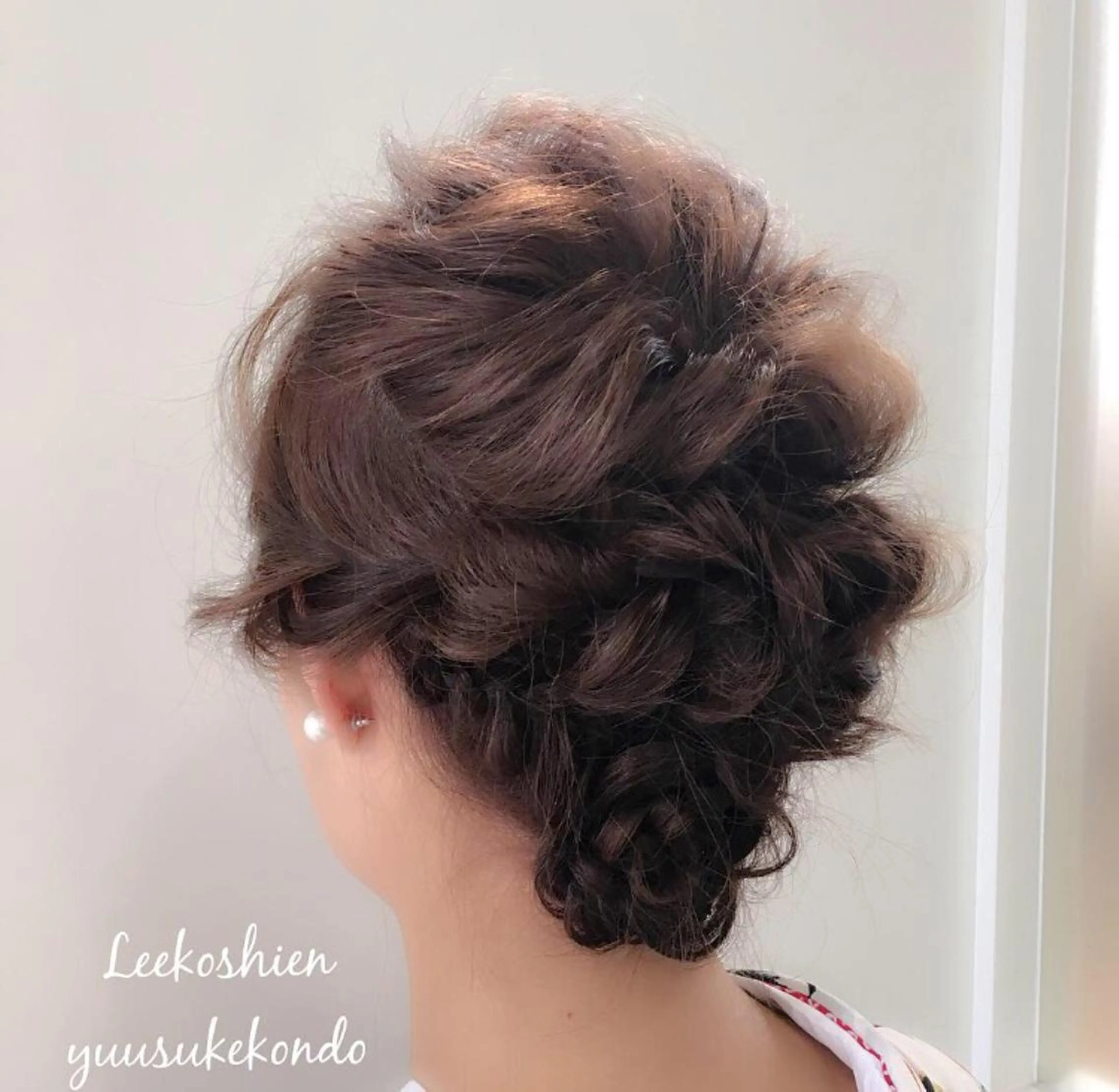 ヘアアレンジ 卒業式のヘアスタイル _WHITE高槻所属・_WHITE高槻店 yusukeのヘアスタイル