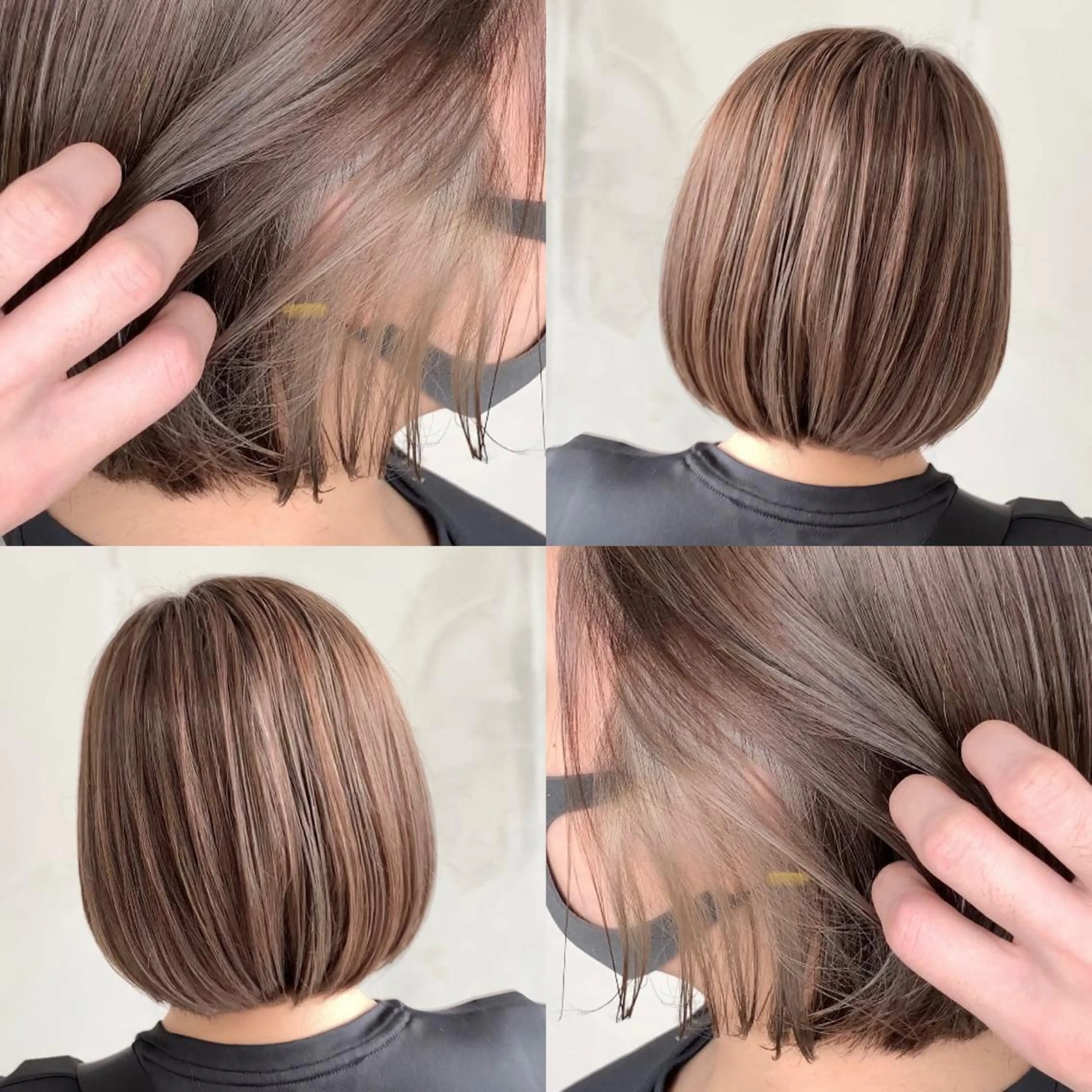 ショート カラー カット ヘアカラー トリートメント lafith hair leco所属・西金 徹のヘアスタイル