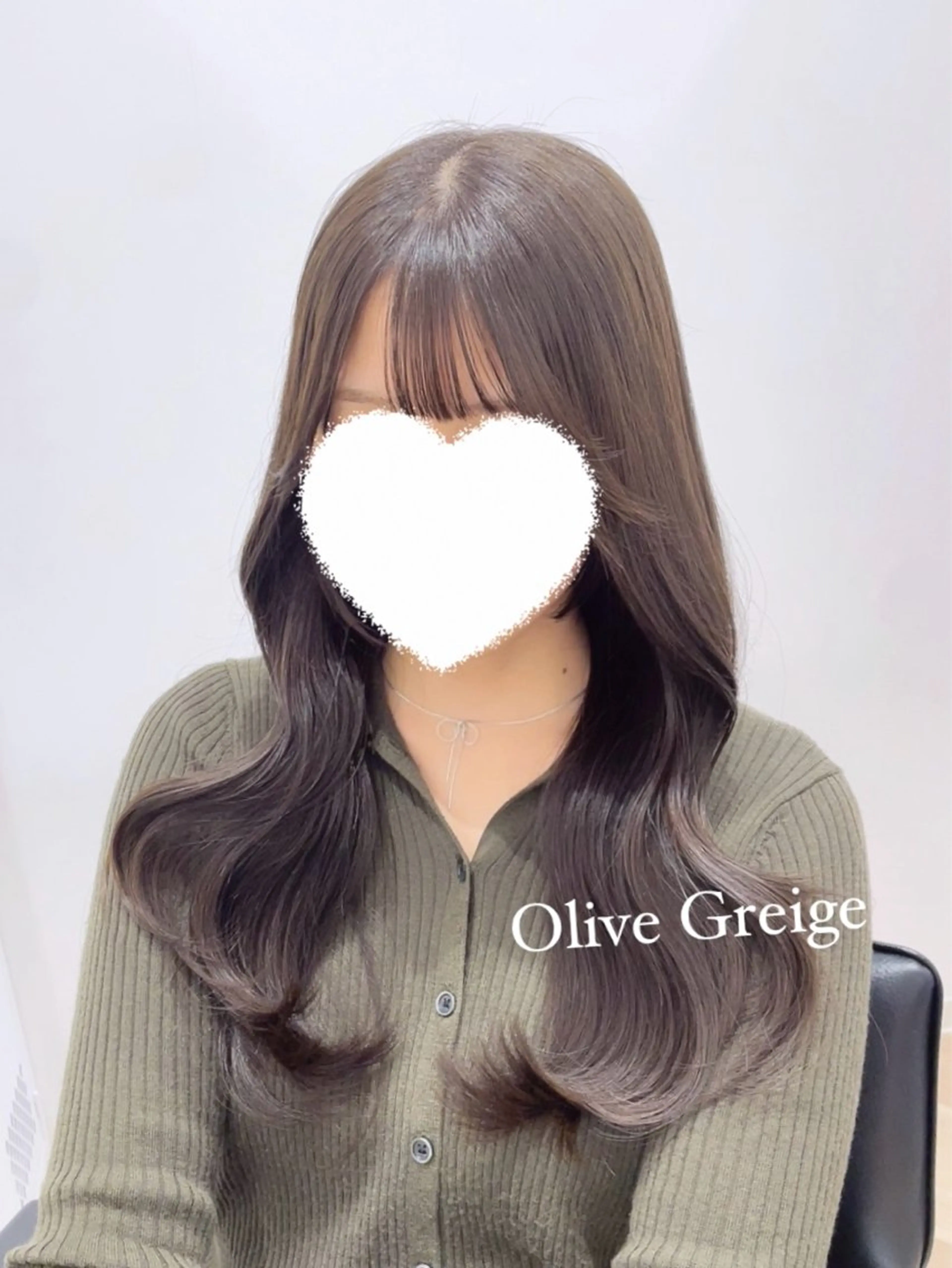 ロング ヘアカラー 顔まわり🎀ピンク 💖ゆうなのヘアスタイル