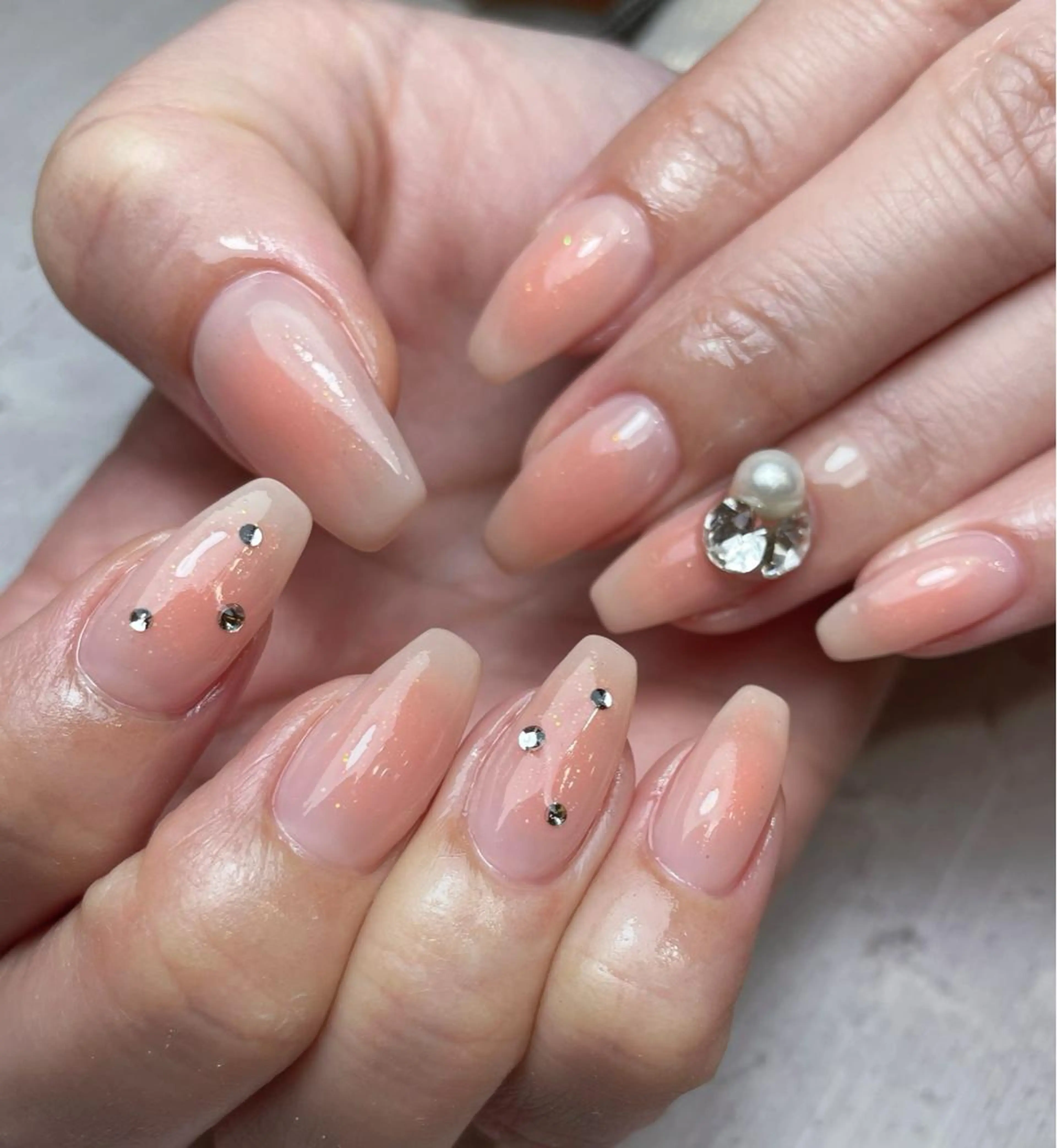 ネイル 持ち込み ハンドネイル nail&eyelash mate所属・京都/東向日/ ayumiのネイルデザイン
