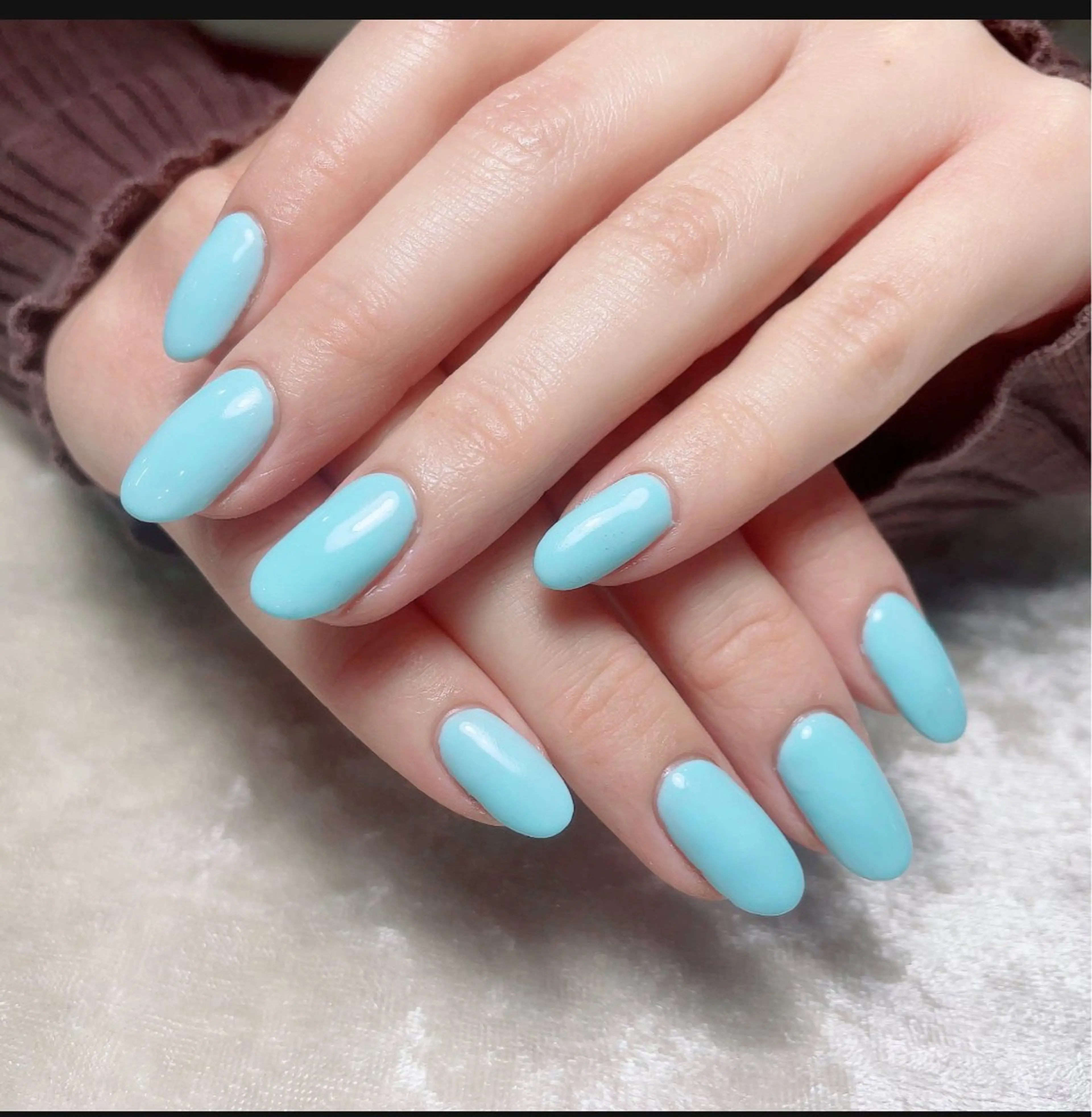 ネイル ワンカラーネイル f Nail所属・f  Nail 五日市駅北口のネイルデザイン
