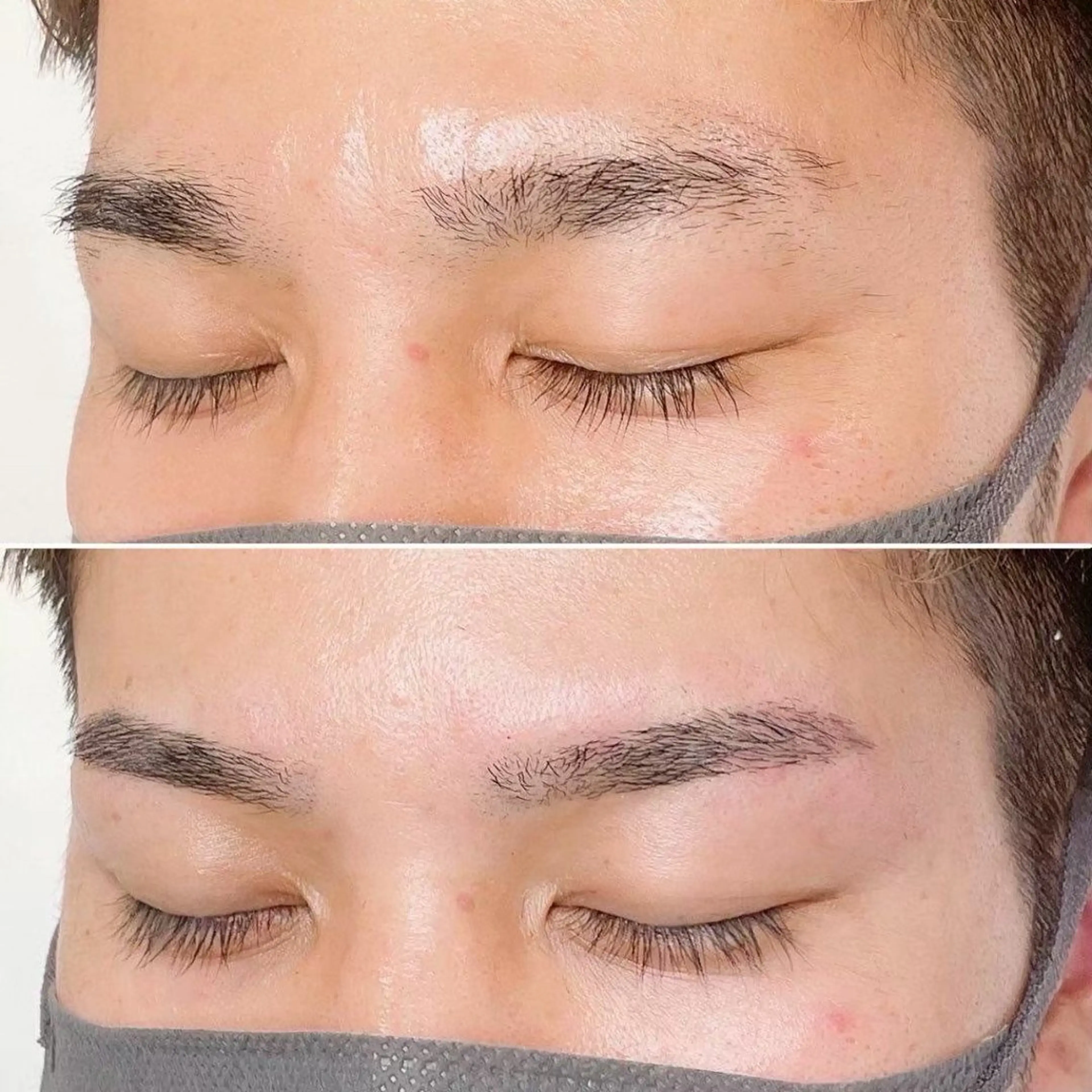 【メンズ】眉毛ワックスの写真