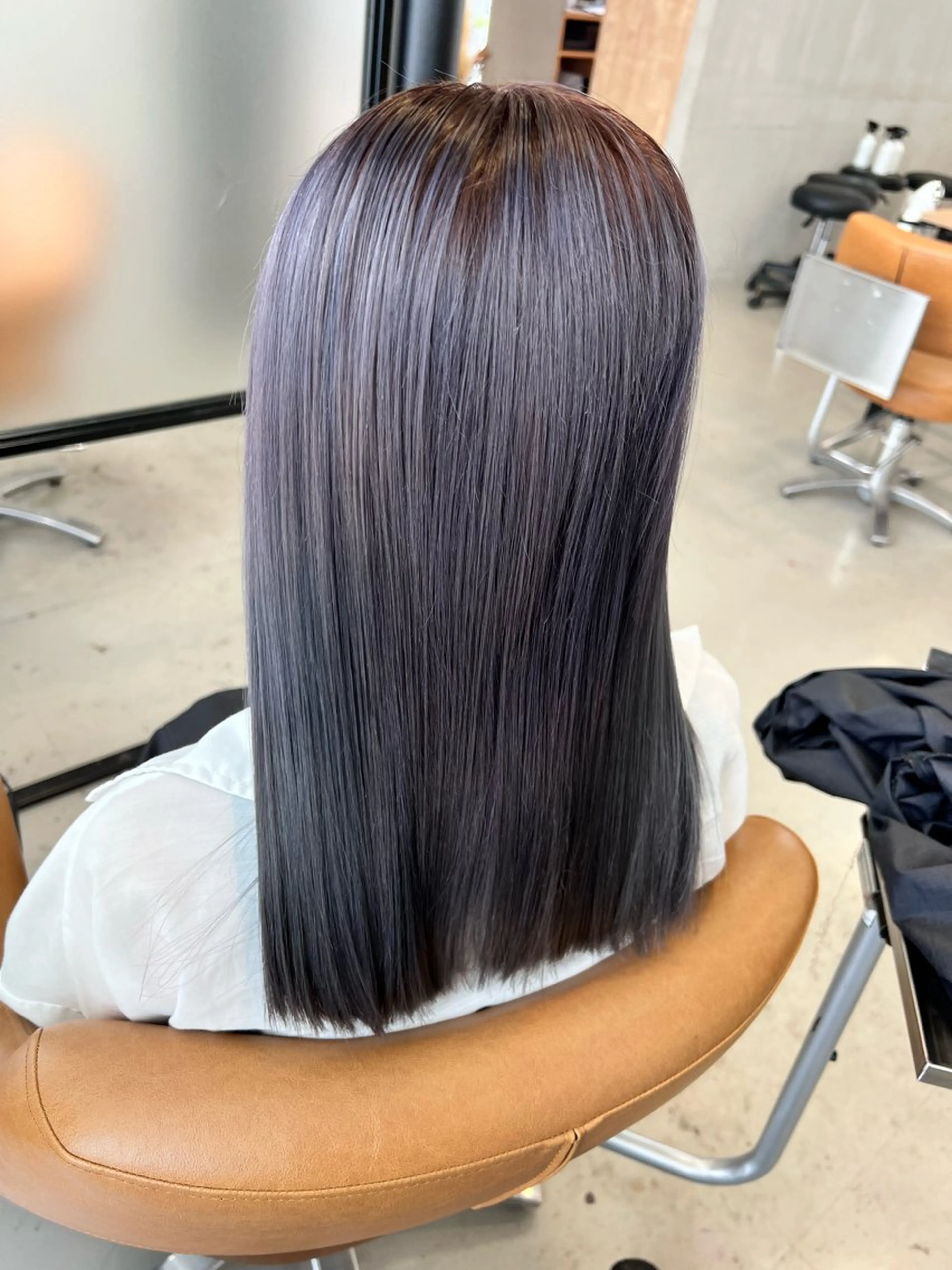 セミロング カラー メンズ キッズ カットモデル募集中 ヤマダ レオのヘアスタイル