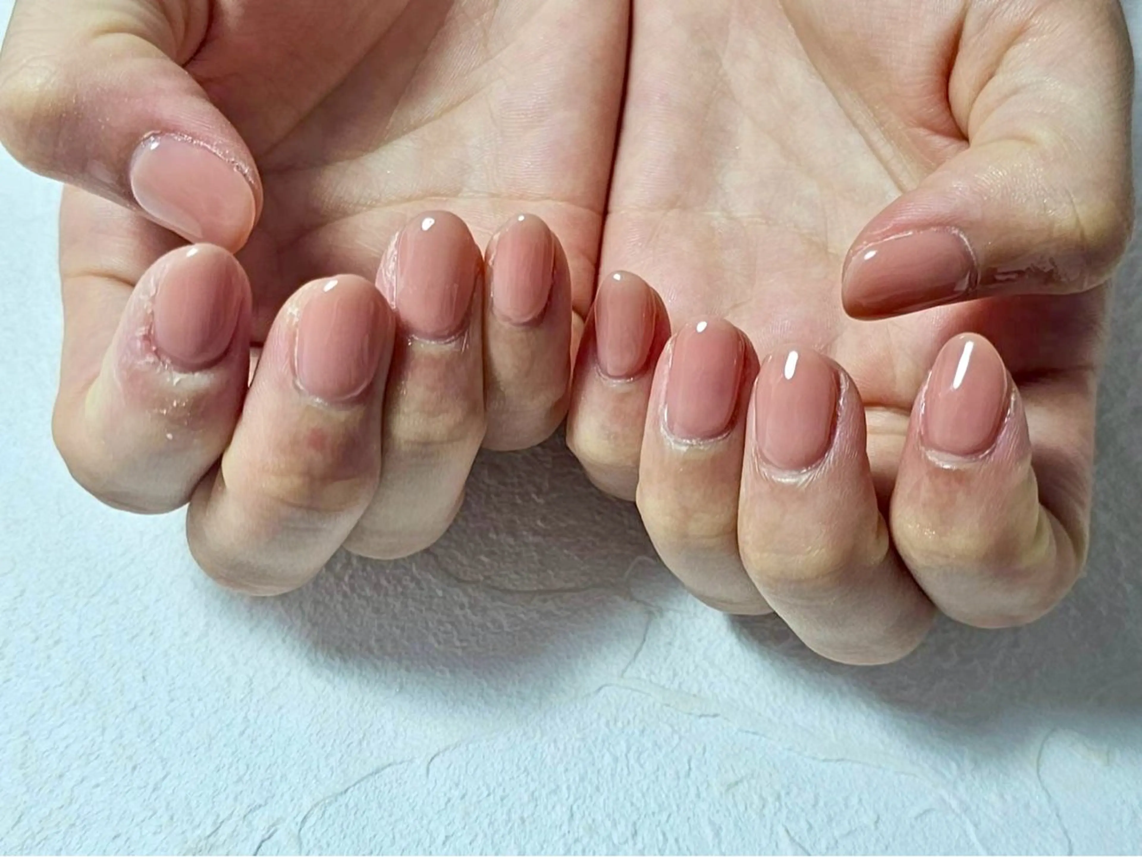 ネイル オーロラネイル フットネイル フレンチネイル ジェルネイル マグネットネイル ハンドネイル Mogu nail 二子玉川のネイルデザイン