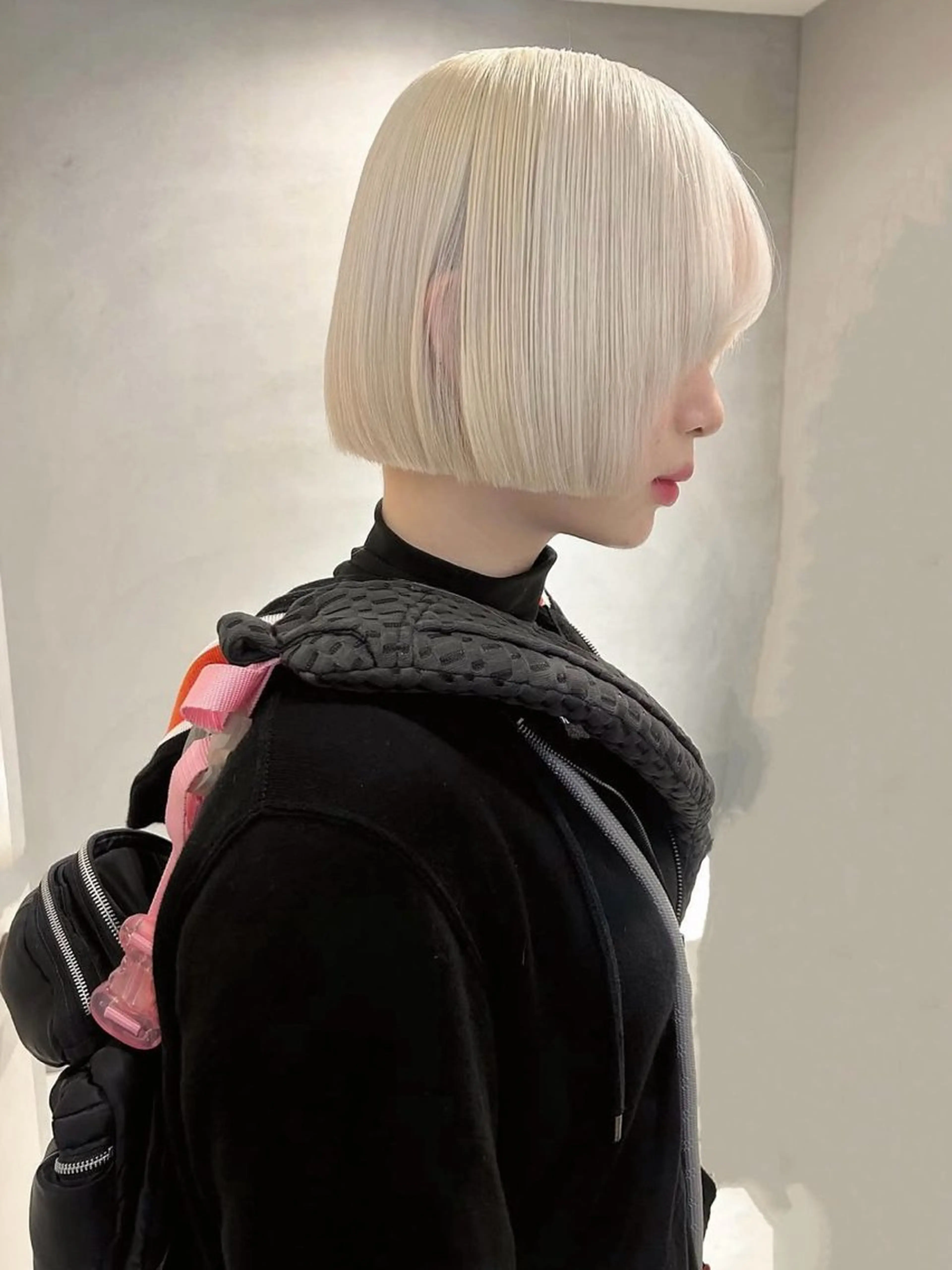 ショート PELE梅田所属・梅田/ハイトーン /yuriのヘアスタイル