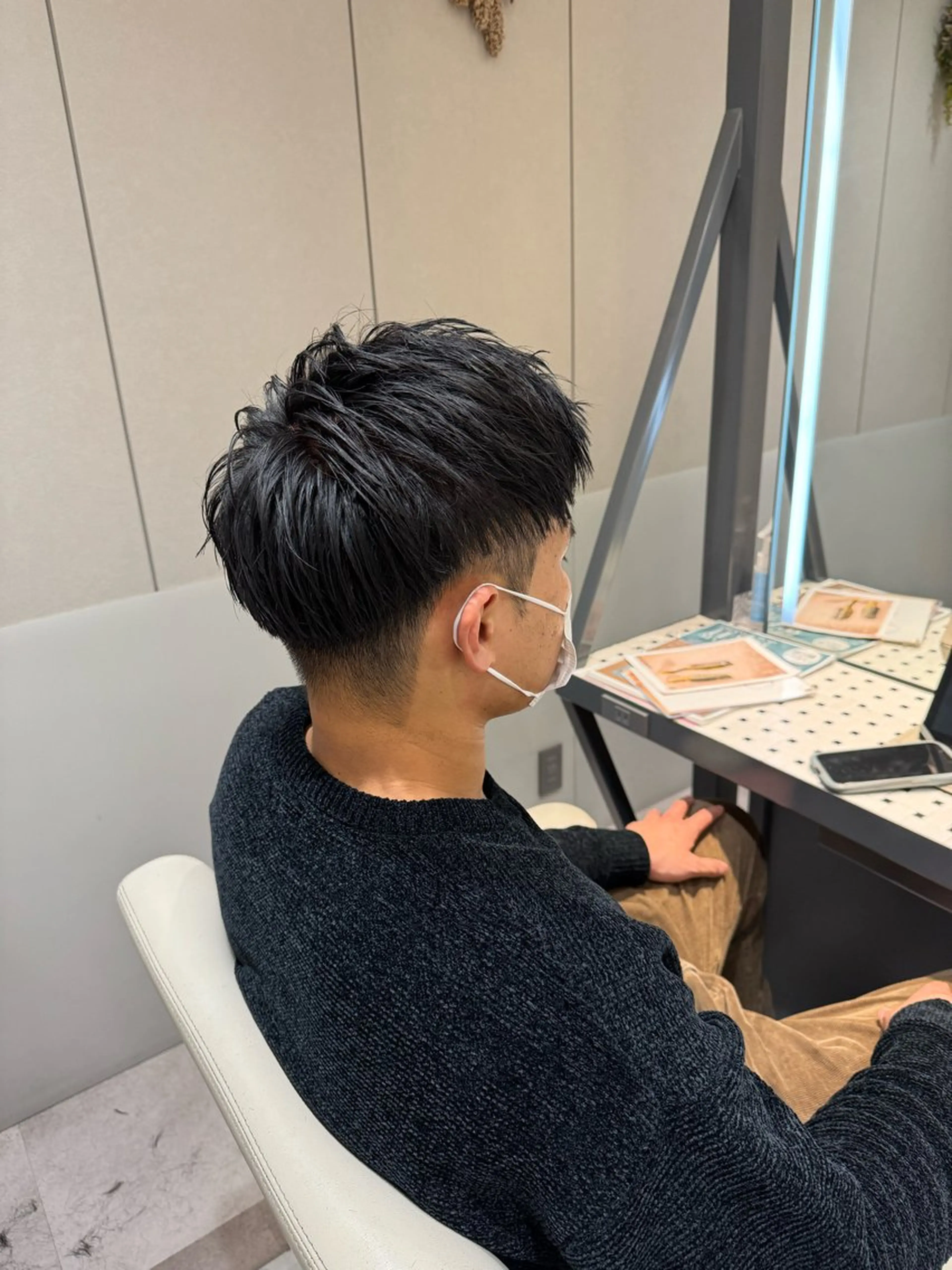 ショート メンズ 巻ける美髪矯正/ 韓国ヘア/yutaのヘアスタイル