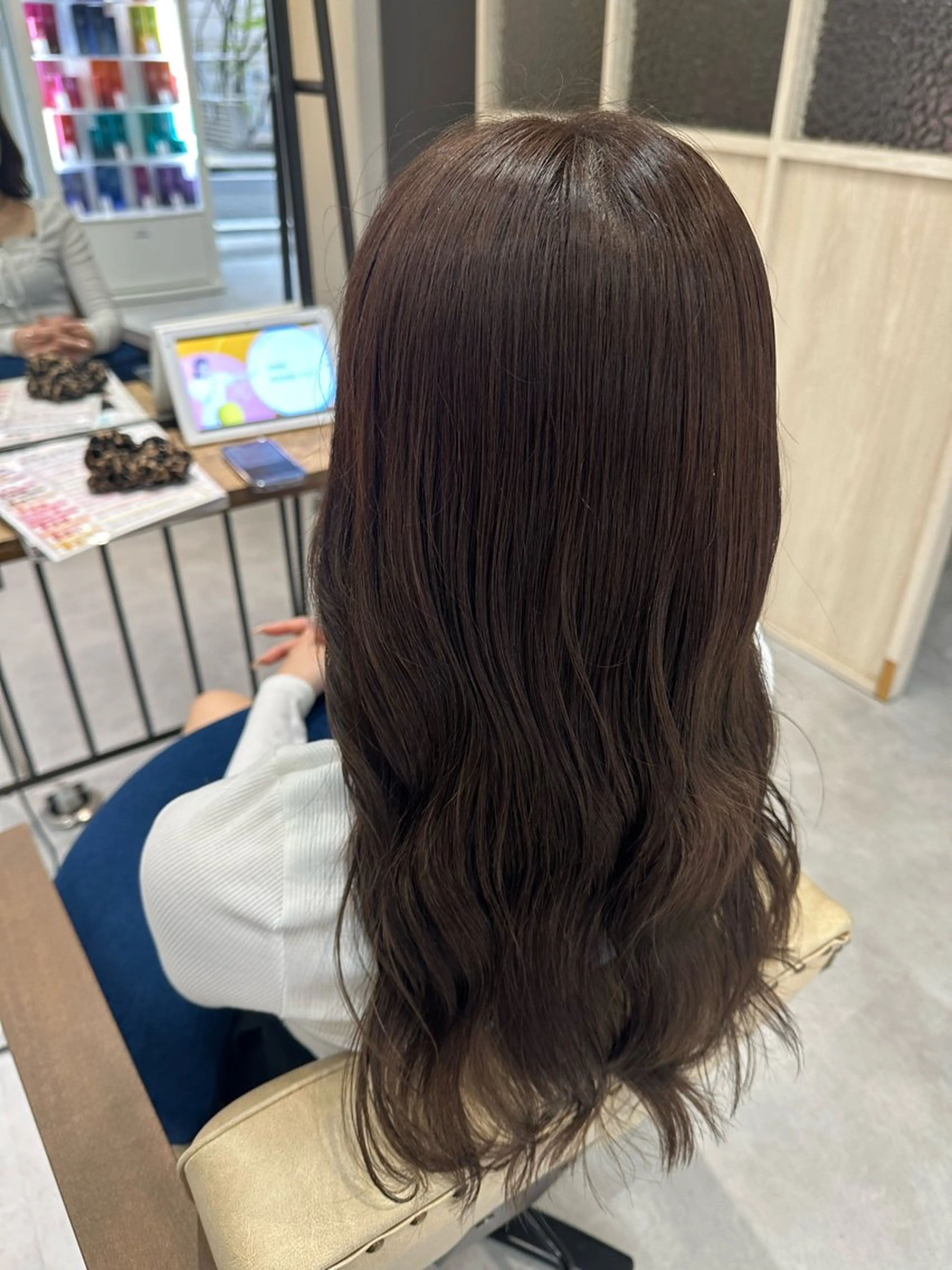 ロング カラー ヘアカラー 髪質改善AUSTIN登戸所属・野村 一花 / 暖色 カラー / Wカラーのヘアスタイル