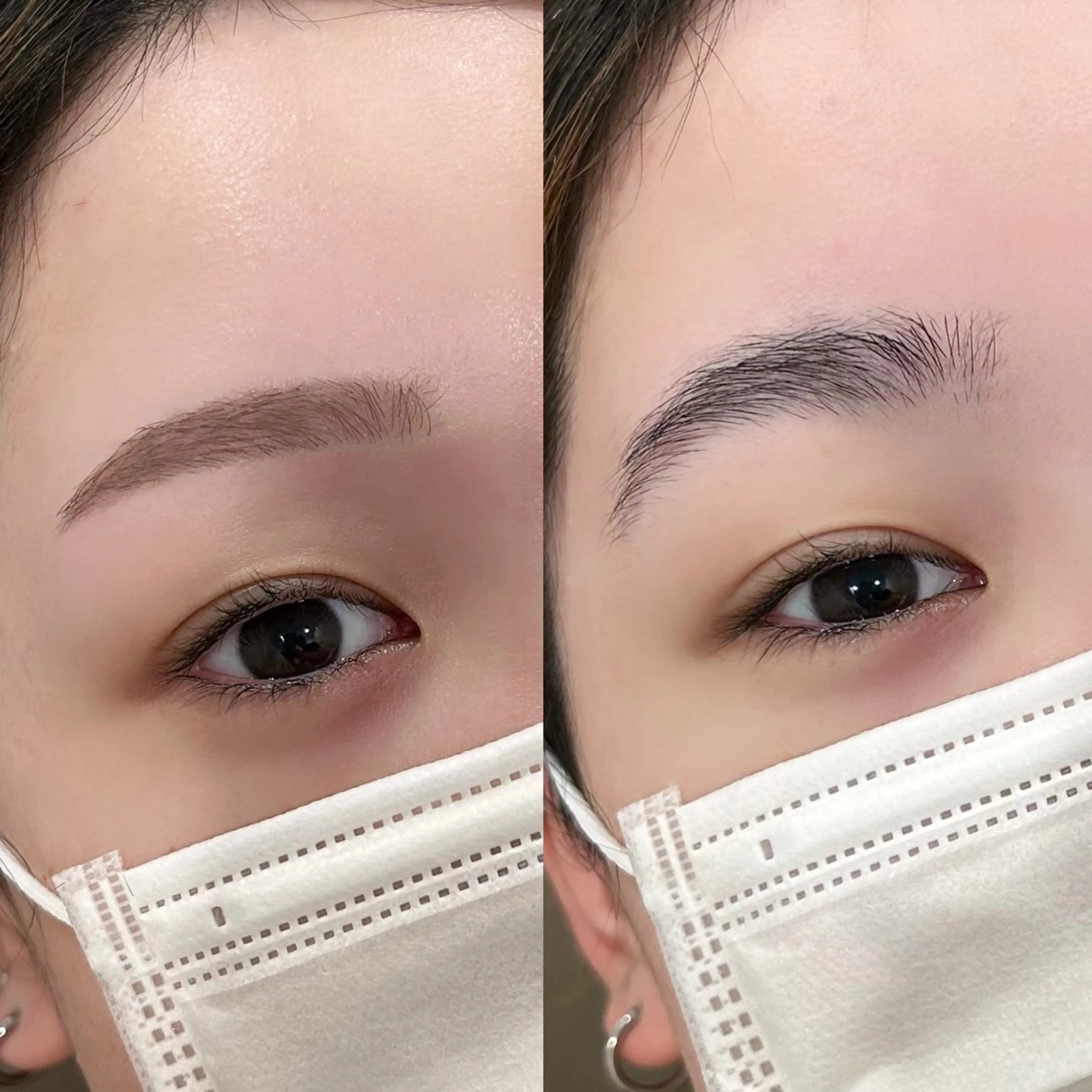 アイブロウ 🫧韓国風束感まつ毛 /あかね/美眉🫧のマツエク・マツパデザイン