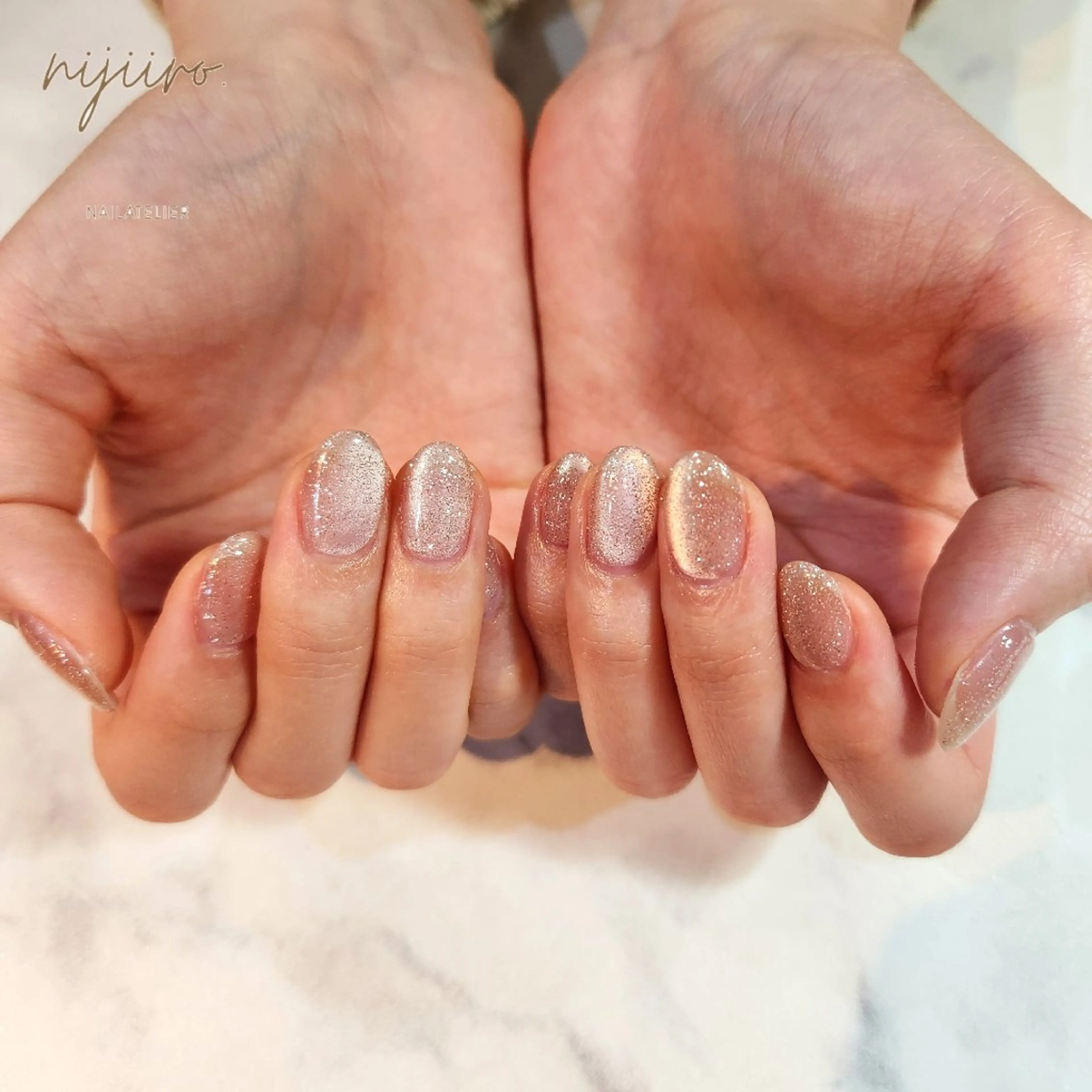 ネイル ハンドネイル nailatelier nijiiro.所属・nijiiro🌈 サトウのネイルデザイン