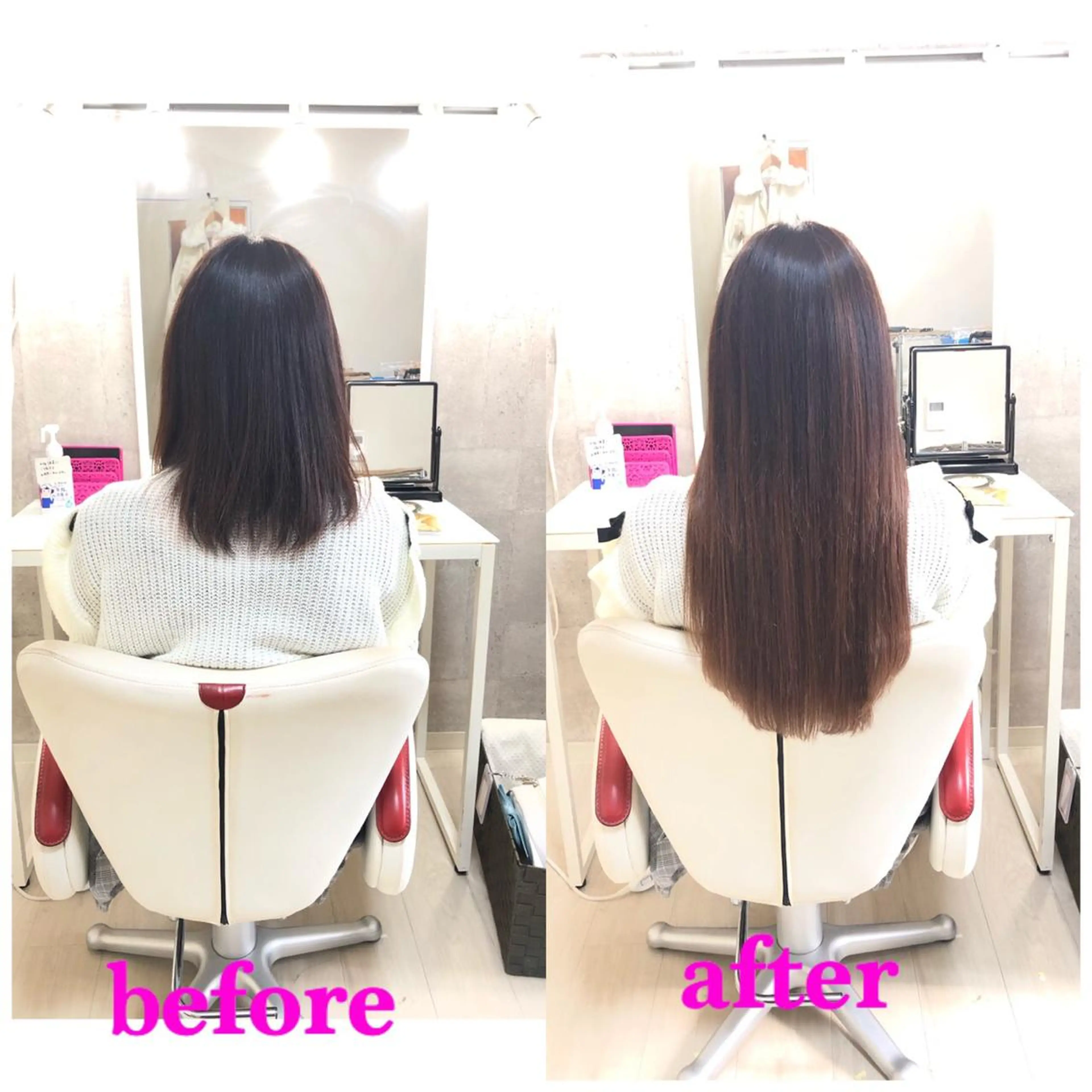 ロング エクステ ドレスアップ心斎橋店所属・🌸ドレスアップ 心斎橋店🌸のヘアスタイル