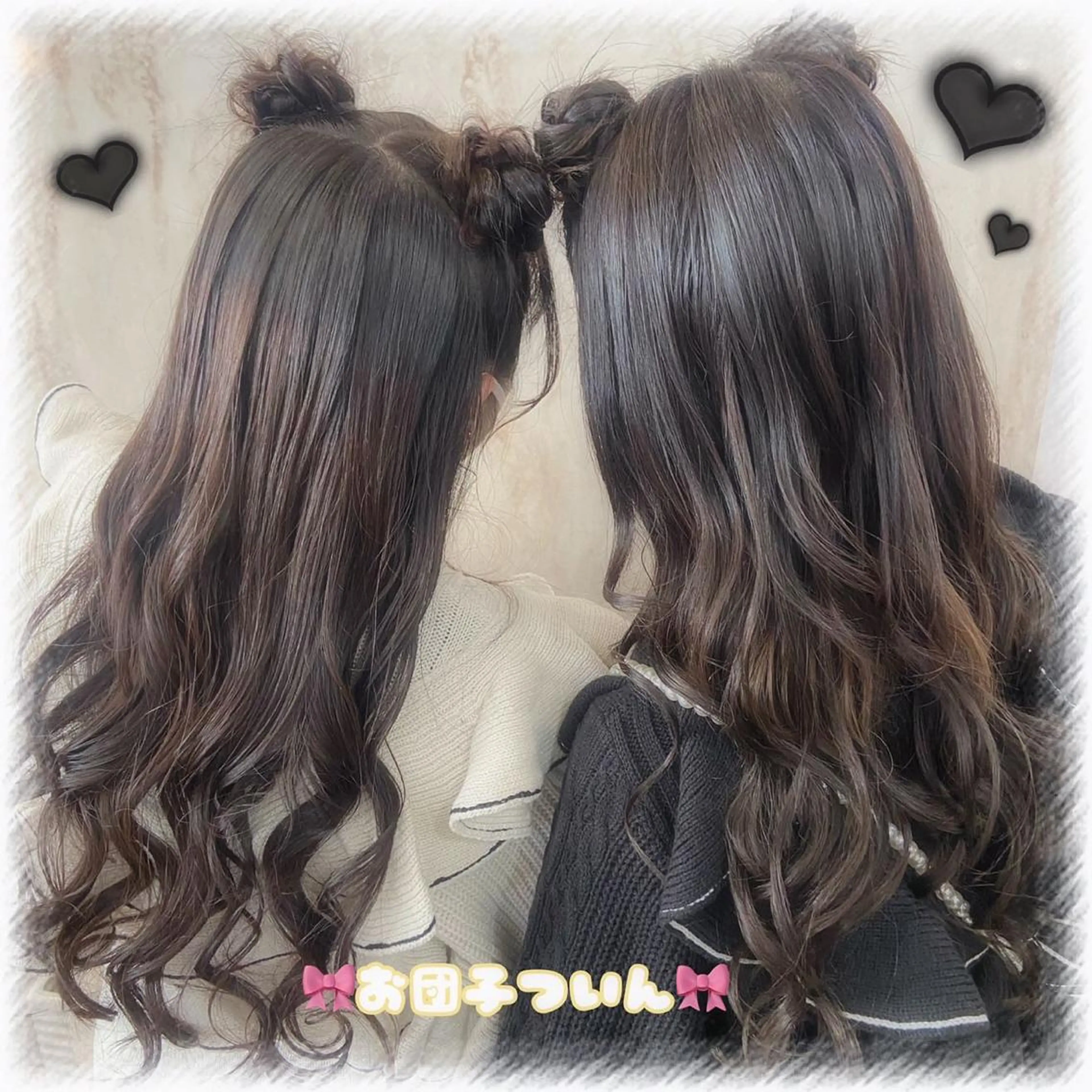 ロング カラー ヘアアレンジ お団子ヘア ヘアセット ️🫧中島遼香🫧 Ess🪽髪質改善のヘアスタイル