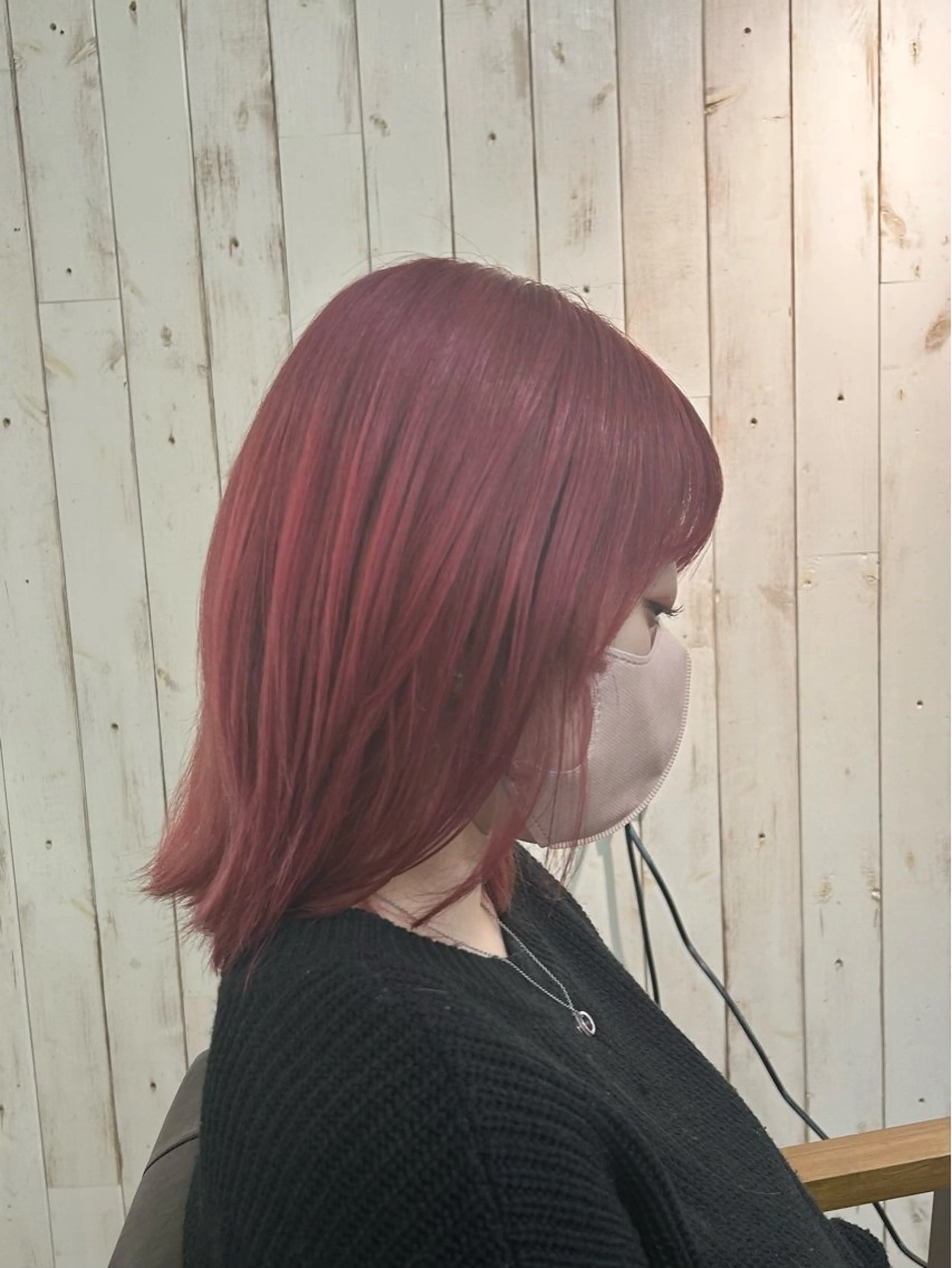 カラー ブリーチ ピンクカラー ⭐️メンズ特化 ひかる⭐️のヘアスタイル