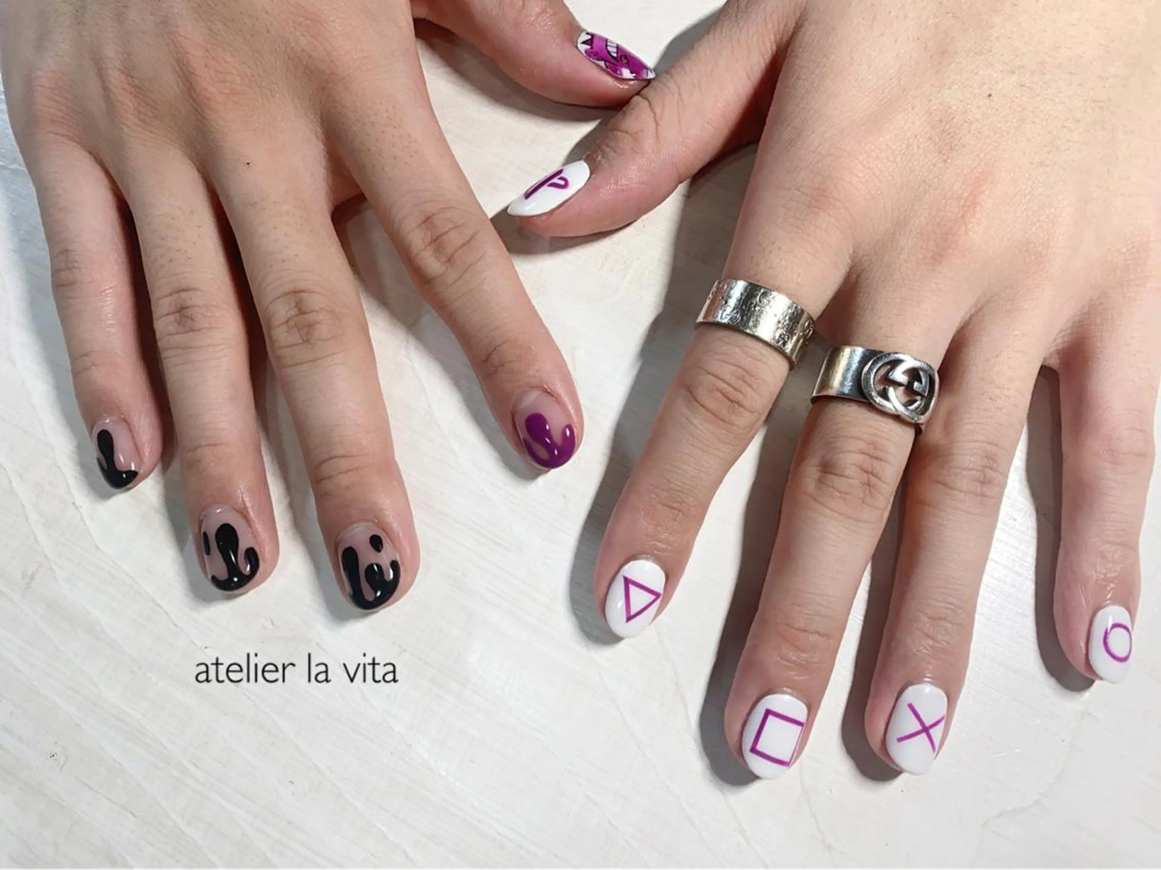 ネイル アートネイル ハンドネイル atelier la vita所属・lavita. mimuraのネイルデザイン