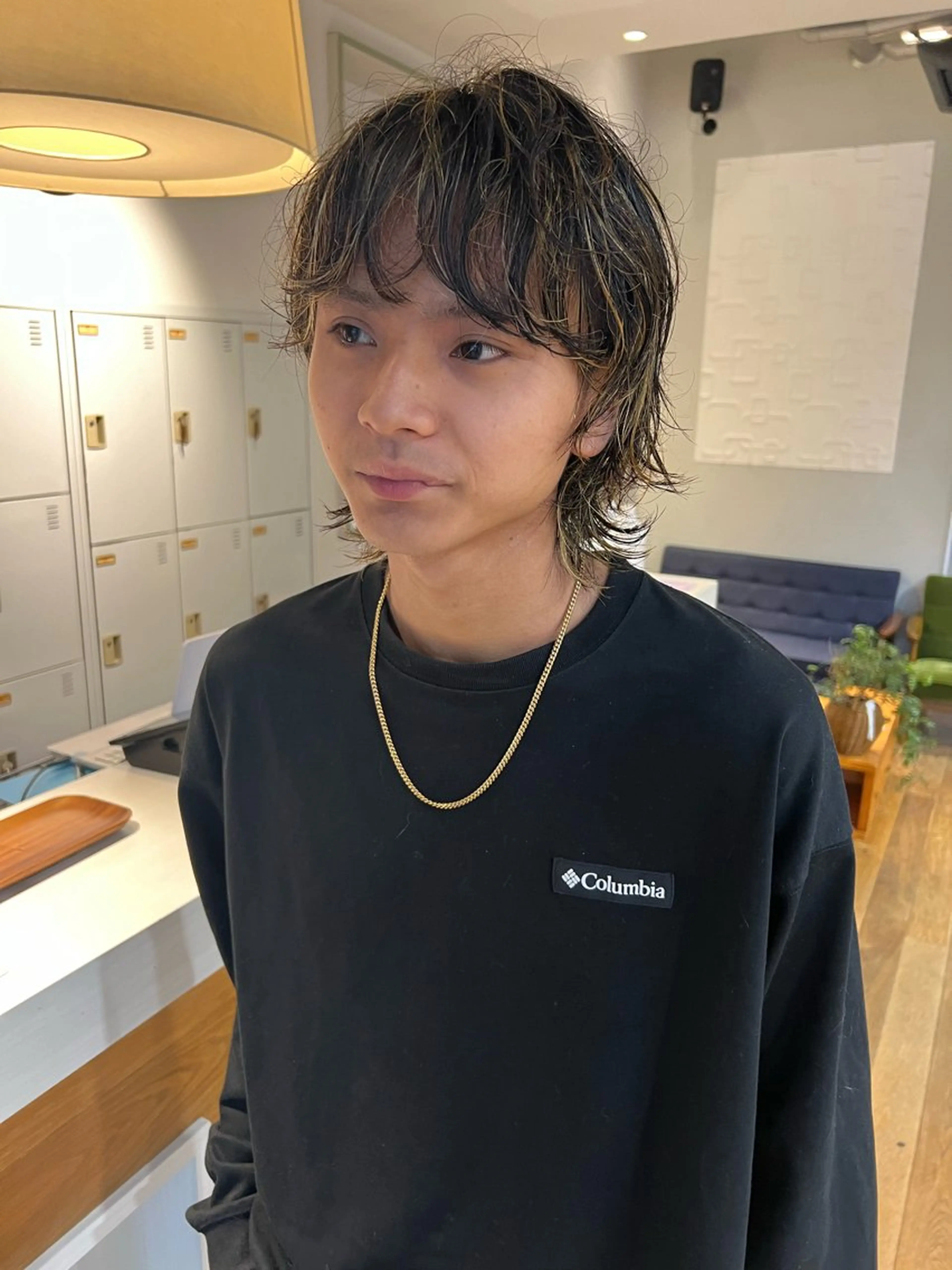メンズ メンズハイライト ヘアカラー 松本  夏海のヘアスタイル