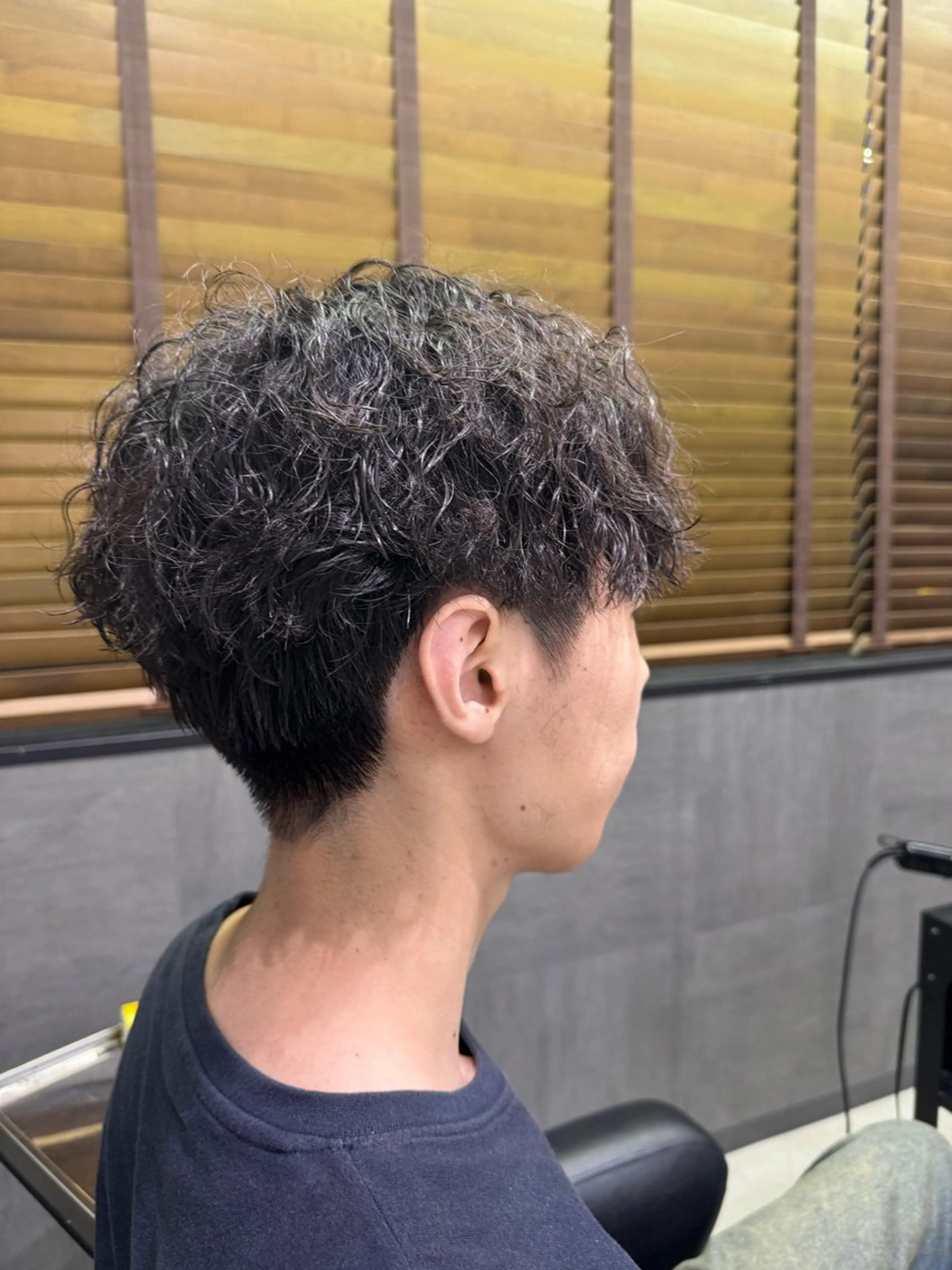 カット➕ツイストスパイラルパーマ波巻パーマの写真