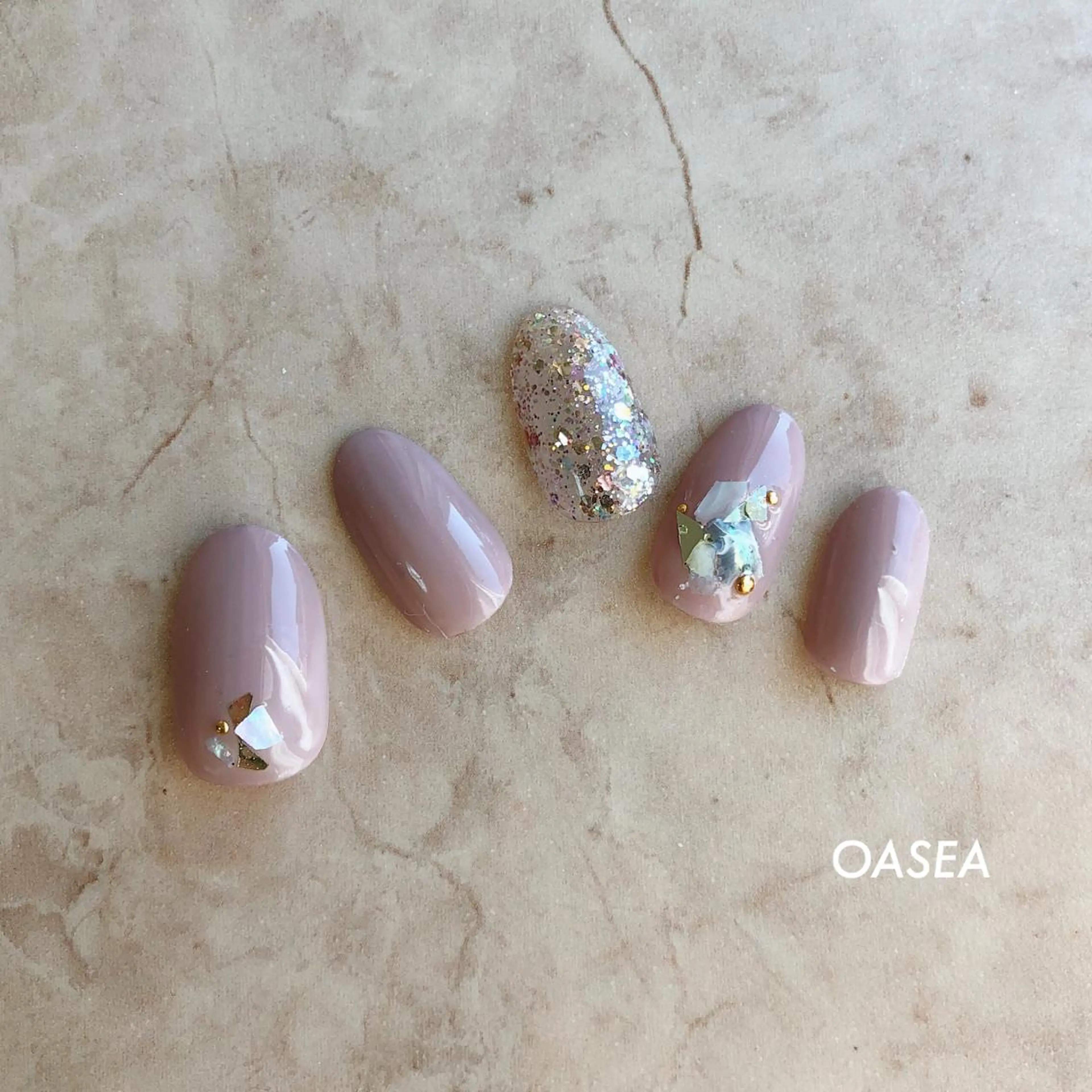 ネイル ハンドネイル 🌞💜 KAORI 🌴のネイルデザイン