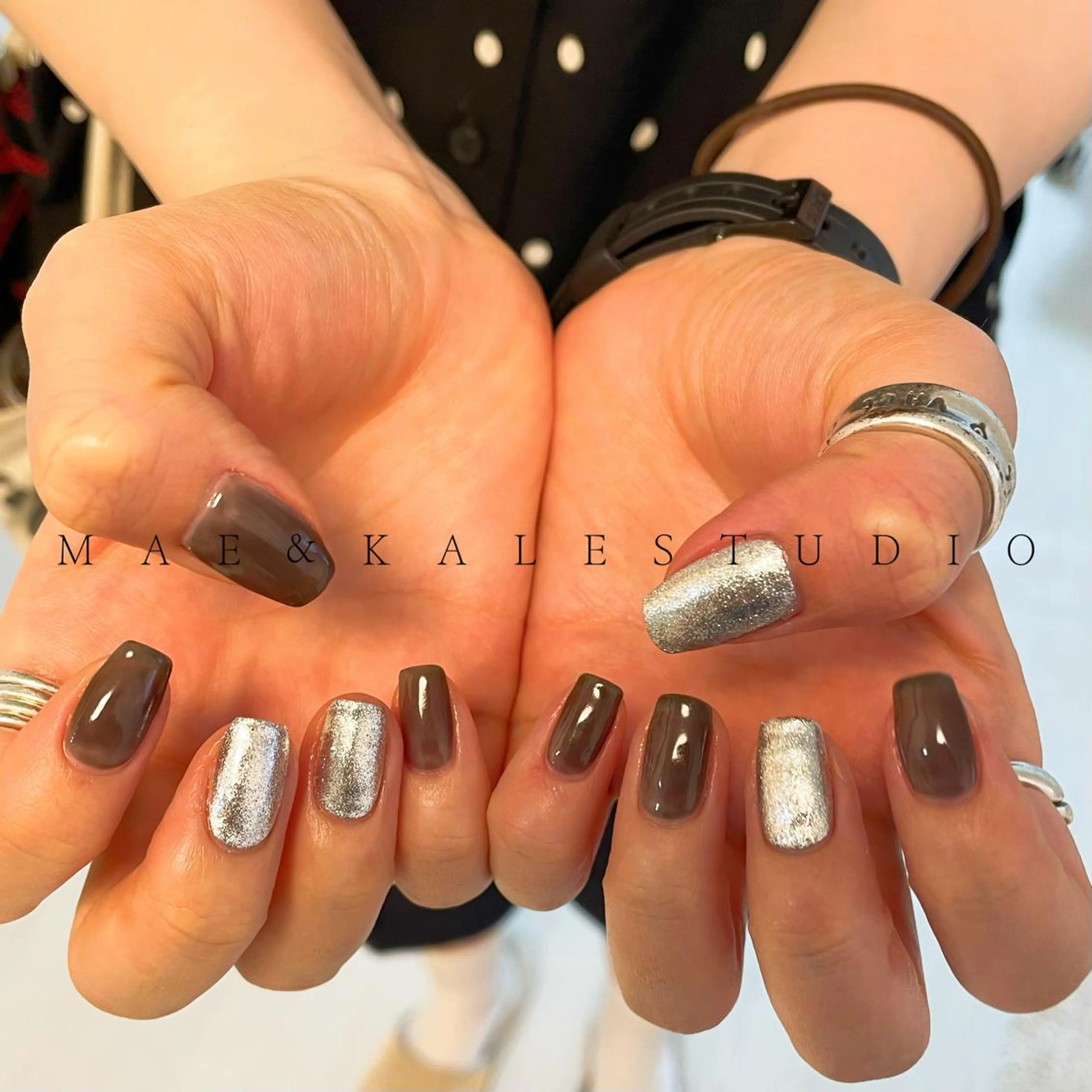 ネイル ワンカラーネイル MAE&KALE STUDIOのマツエク・マツパデザイン